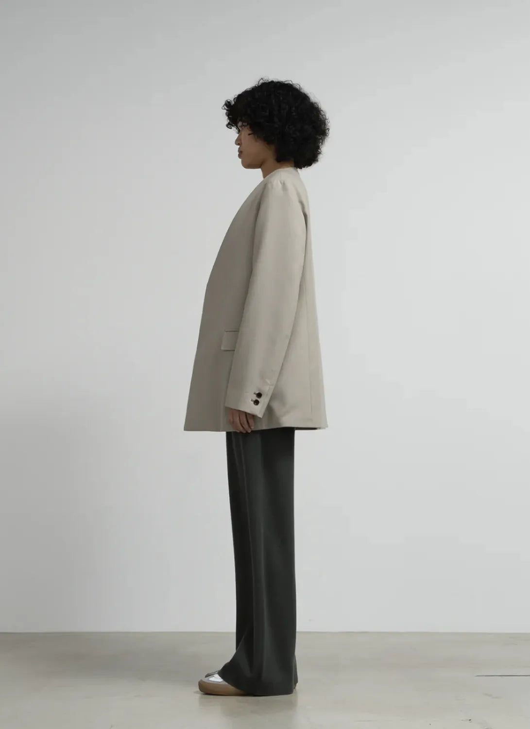 Graphpaper / Mercerized Fine Wool Knit Pants (GL253-80465)