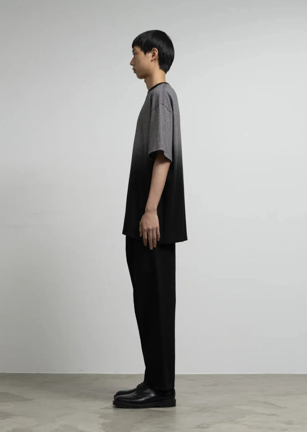 Graphpaper / Gradient Border S/S Tee (GU253-70512)