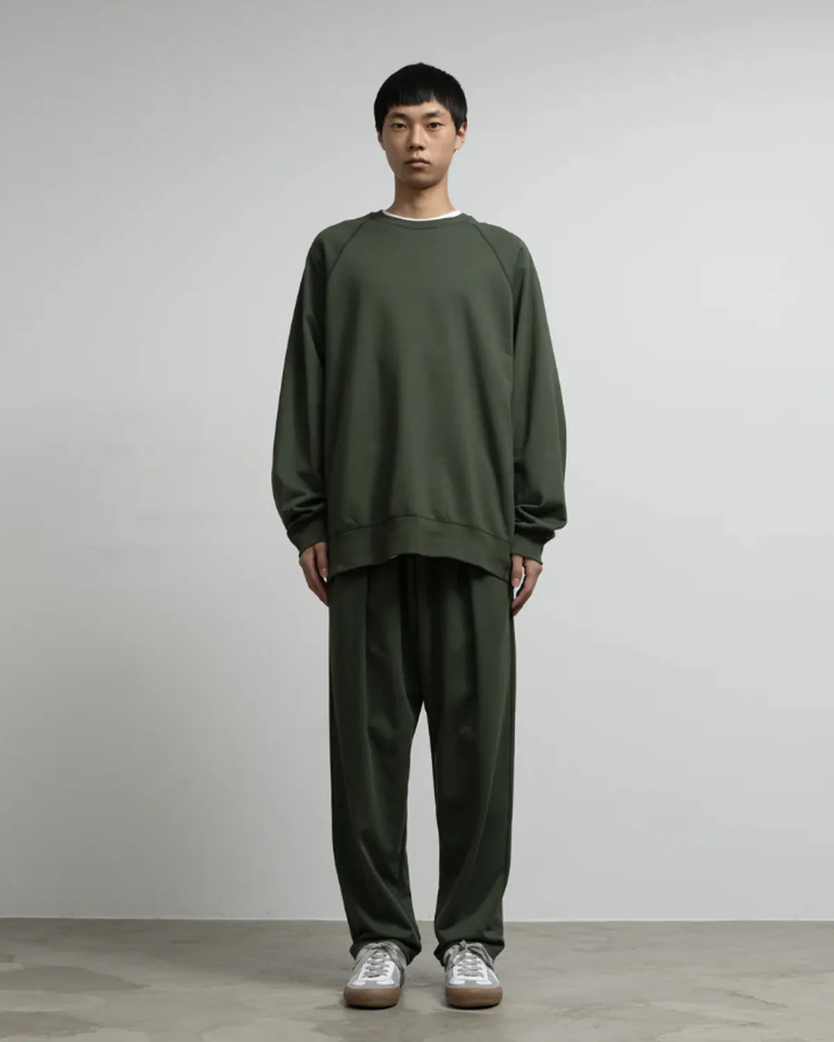 Graphpaper / Hard Terry Crew Neck Sweat (GM253-70195C)