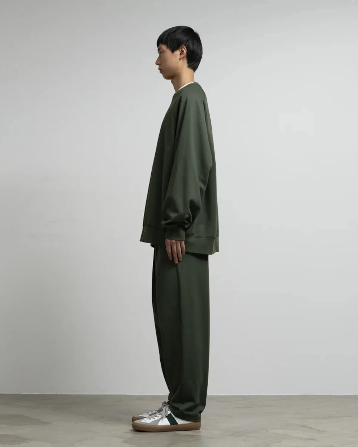 Graphpaper / Hard Terry Crew Neck Sweat (GM253-70195C)