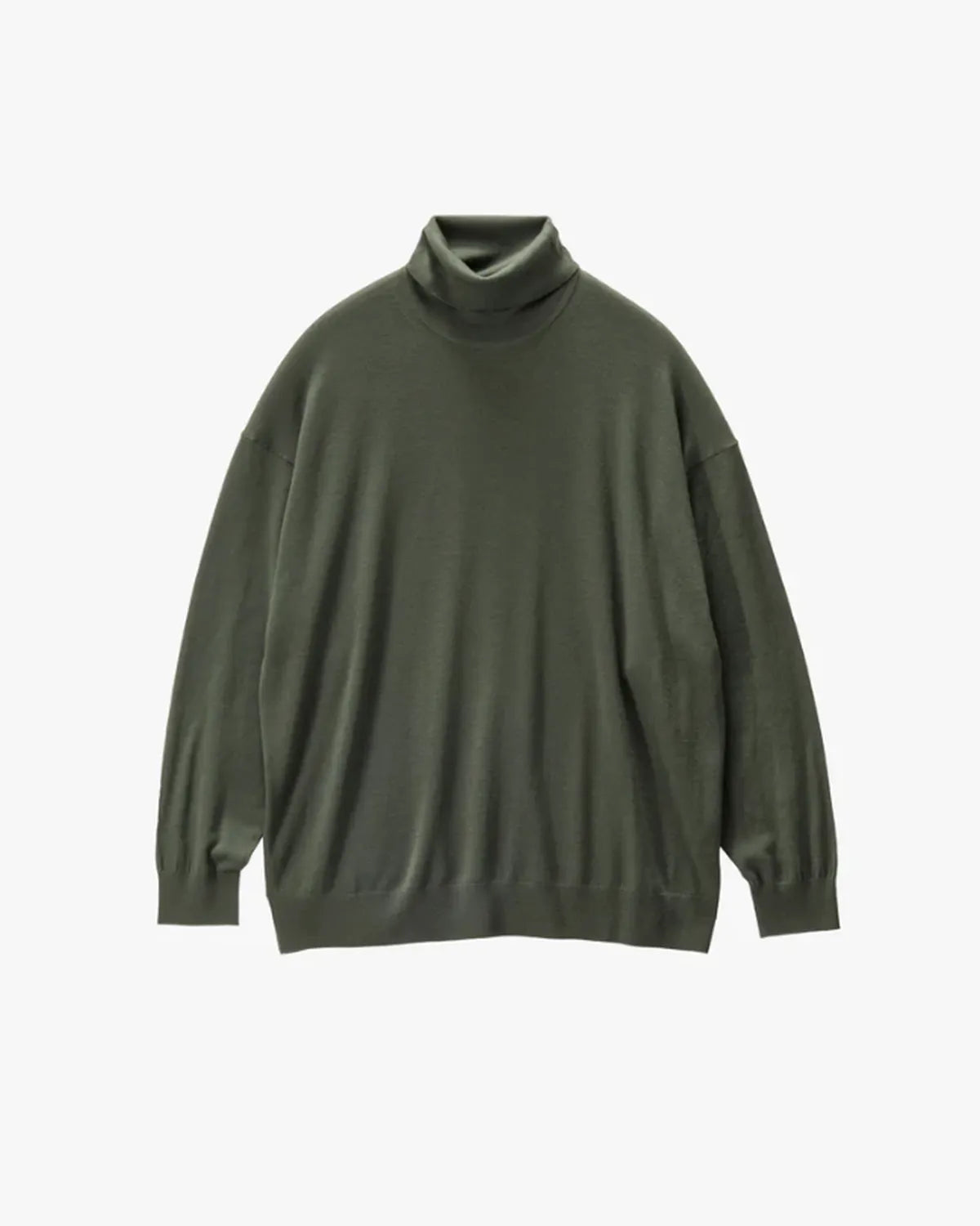 Graphpaper / High Gauge L/S Oversized High Neck Knit (GU253-80206C)