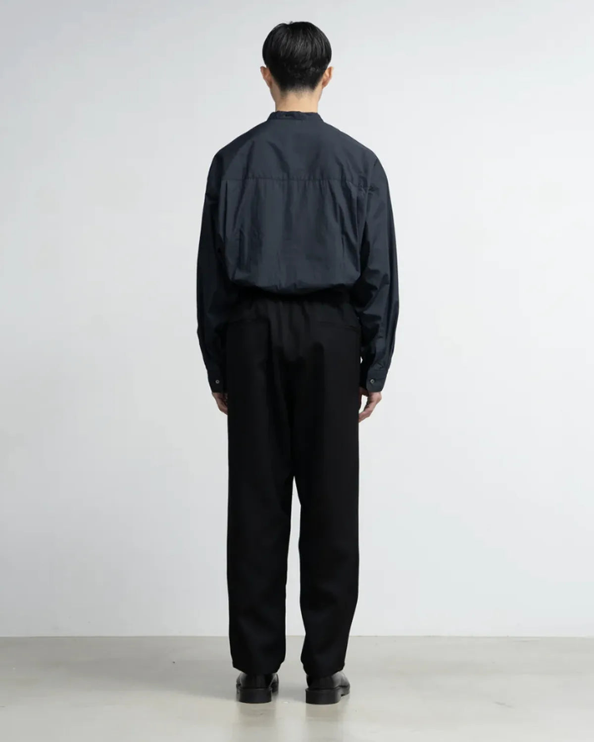 Graphpaper / Scale Off Wool Wide Tapered Chef Pants (GM253-40175B)
