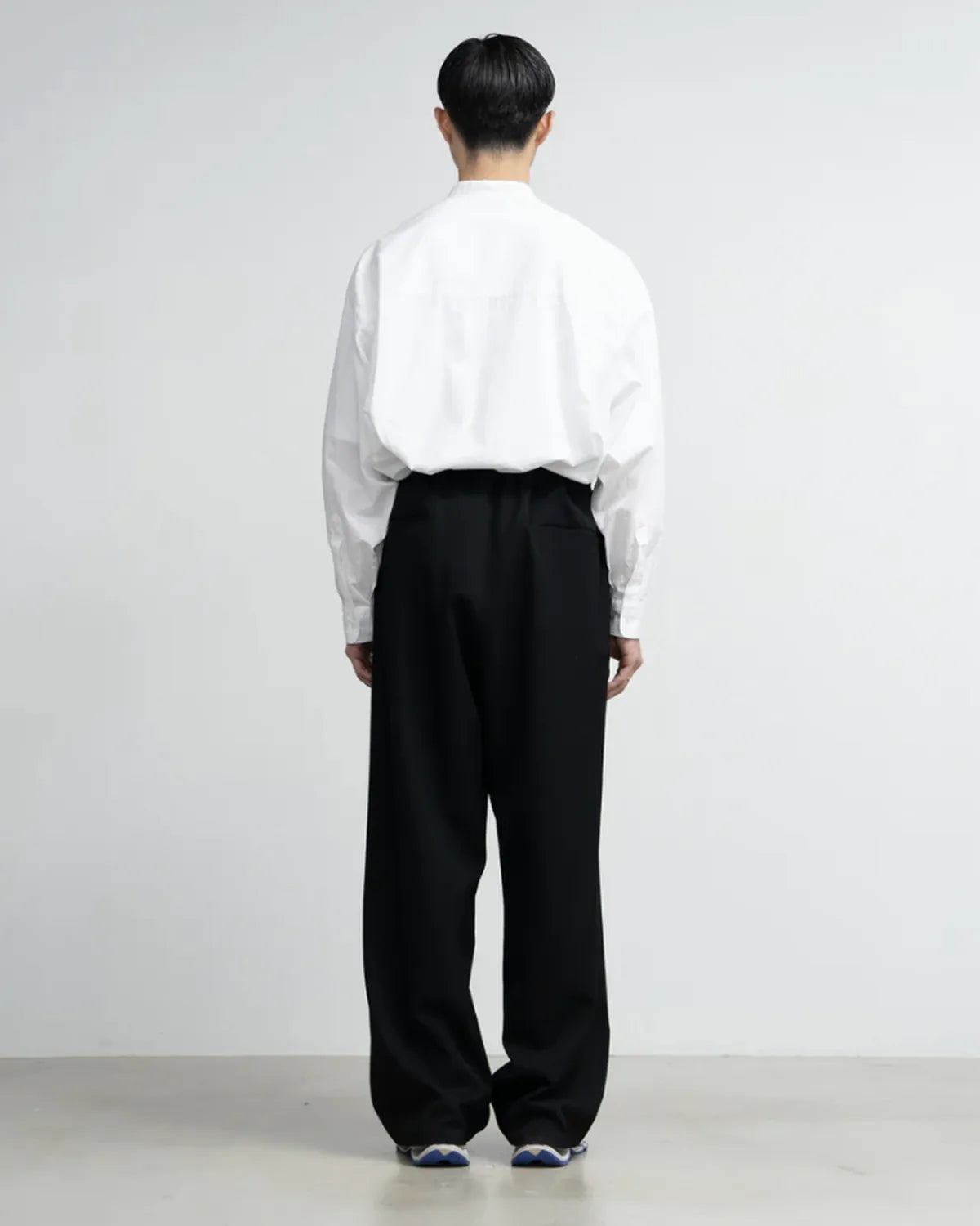 Graphpaper / Scale Off Wool Wide Chef Pants (GM253-40176B)