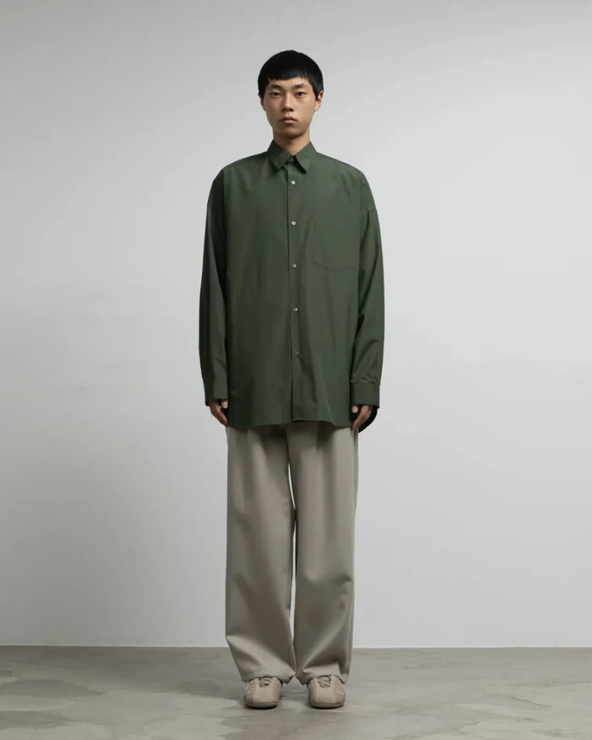 Graphpaper / ALUMO for GP L/S Oversized Regular Collar Shirt (GM253-50295)