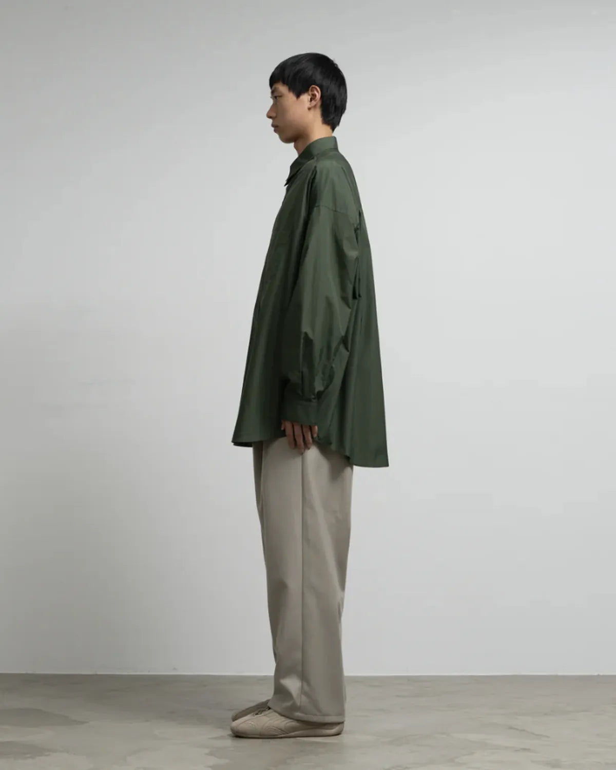 Graphpaper / ALUMO for GP L/S Oversized Regular Collar Shirt (GM253-50295)