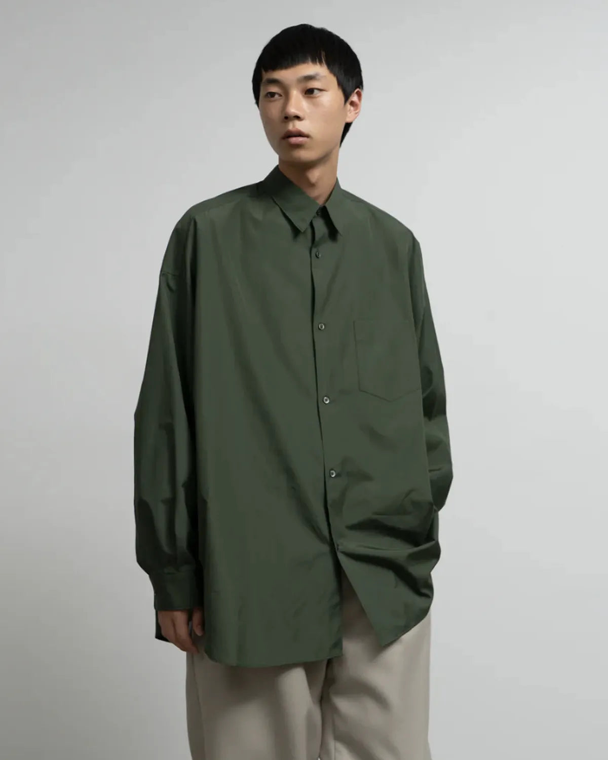 Graphpaper / ALUMO for GP L/S Oversized Regular Collar Shirt (GM253-50295)