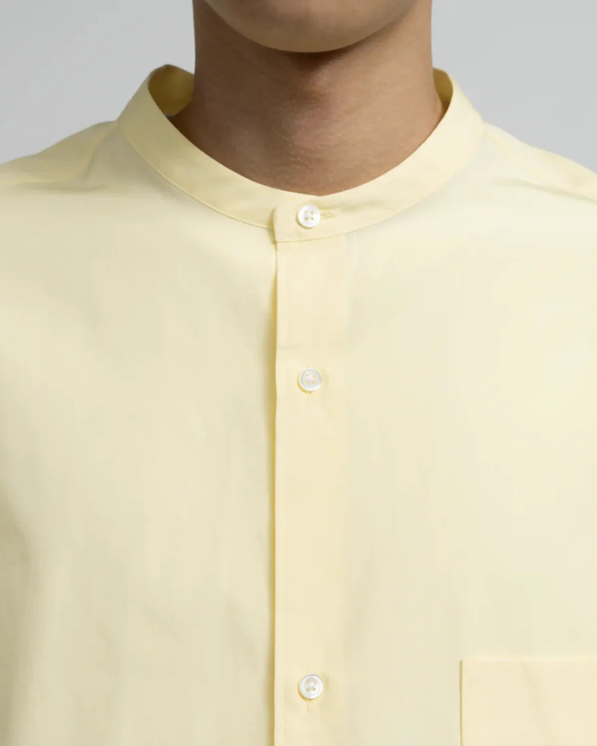 Graphpaper / ALUMO for GP L/S Oversized Band Collar Shirt (GM253-50296)