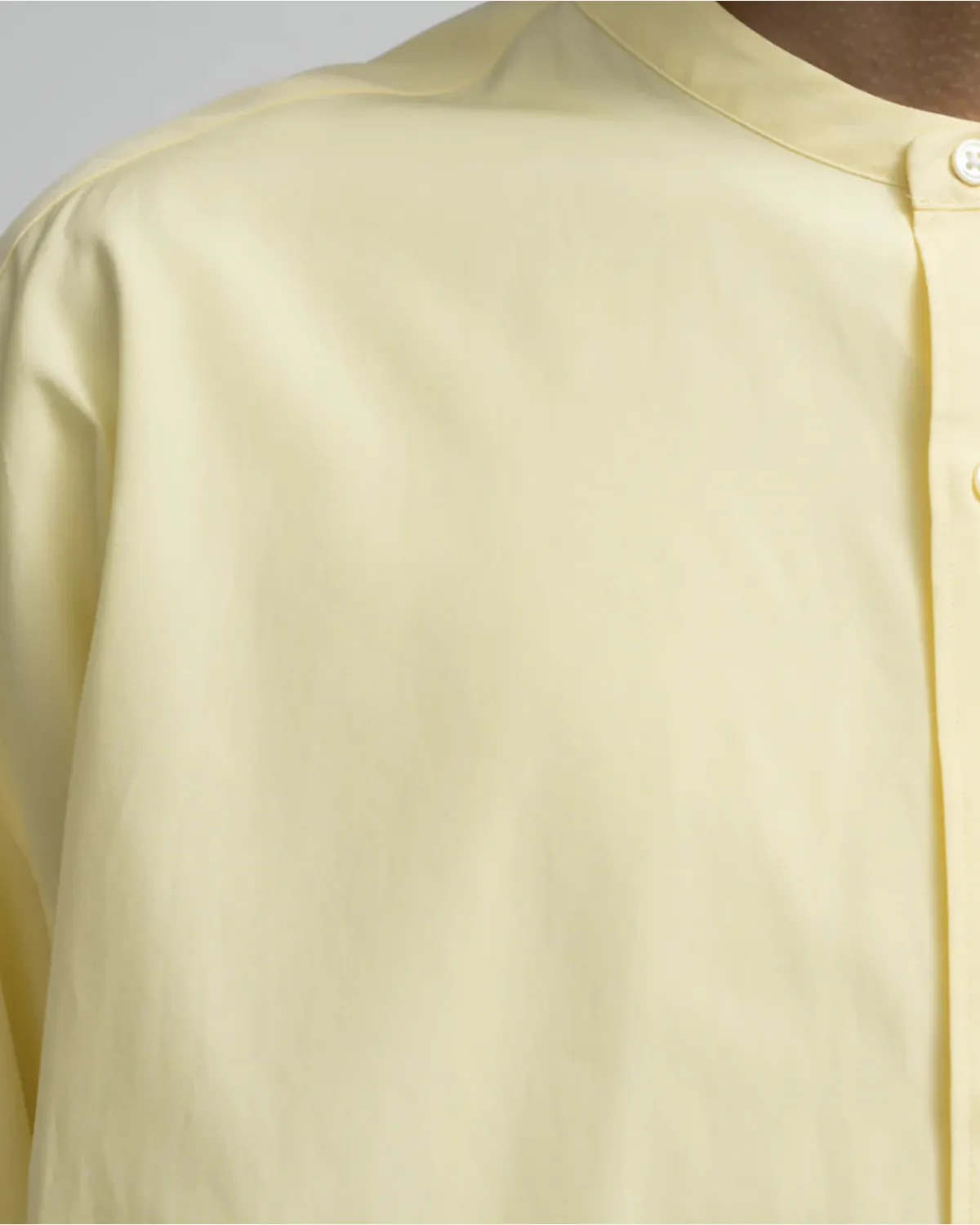 Graphpaper / ALUMO for GP L/S Oversized Band Collar Shirt (GM253-50296)