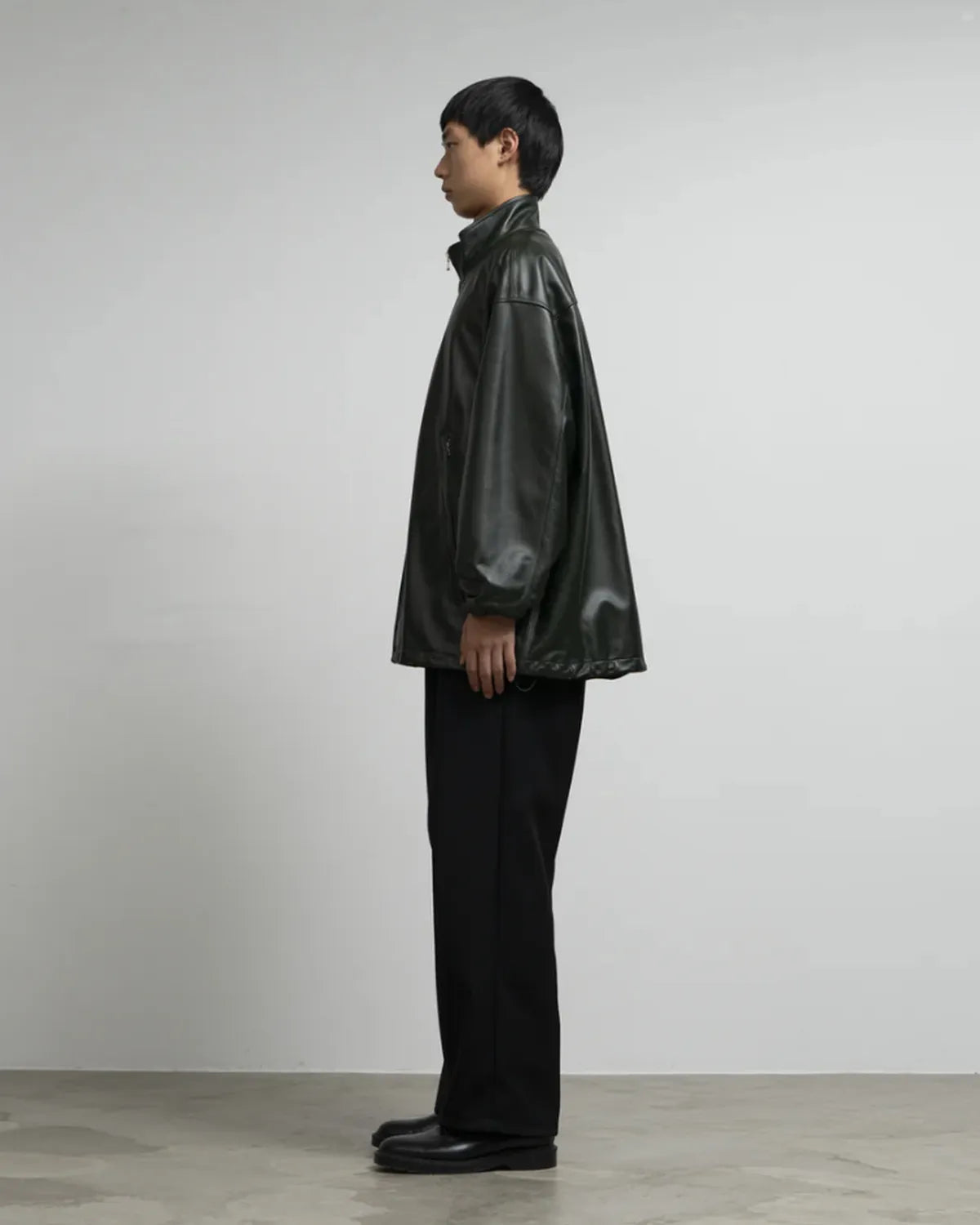 Graphpaper / Sheep Leather Track Blouson (GM253-30445)
