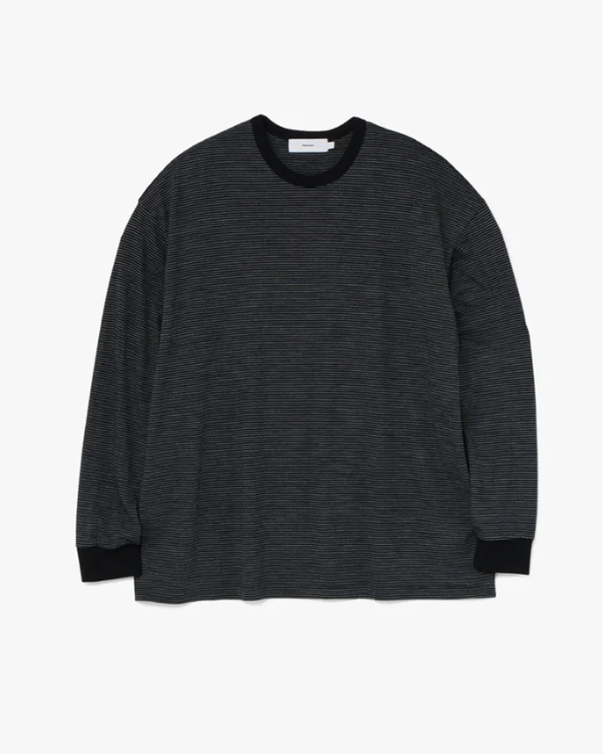 Graphpaper / Wool Border L/S Tee (GU253-70230B)