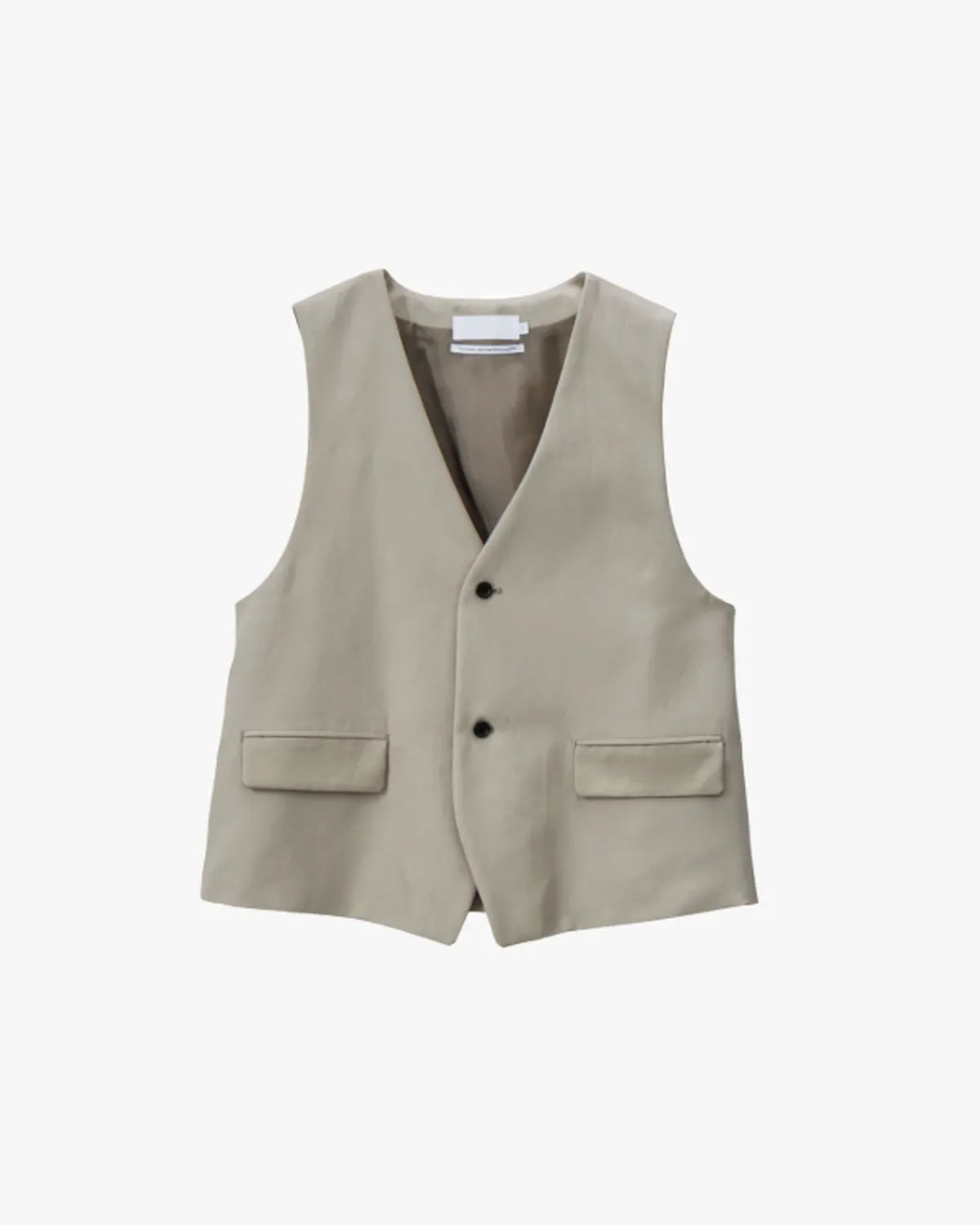 Graphpaper / Cotton Cupro Back Satin Gilet (GL253-30346)