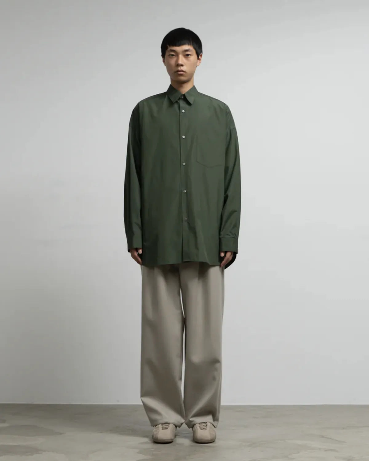 Graphpaper / Scale Off Flannel Chef Track Pants (GM253-40356)