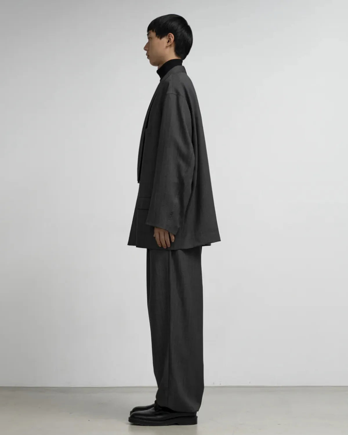 Graphpaper / Melange Herringbone Stripe Samue Jacket (GM253-20334)