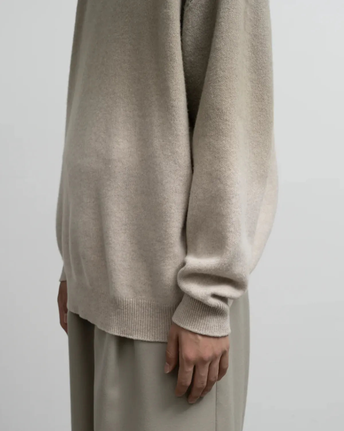 Graphpaper / Gradient Dyed Wool Crew Neck Knit (GU253-80492)