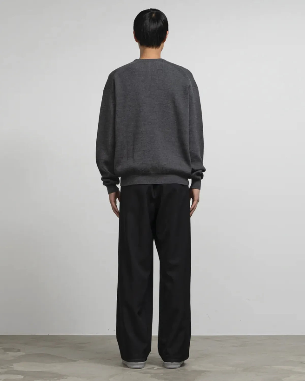 Graphpaper / High Density Crew Neck Knit (GU253-80260B)
