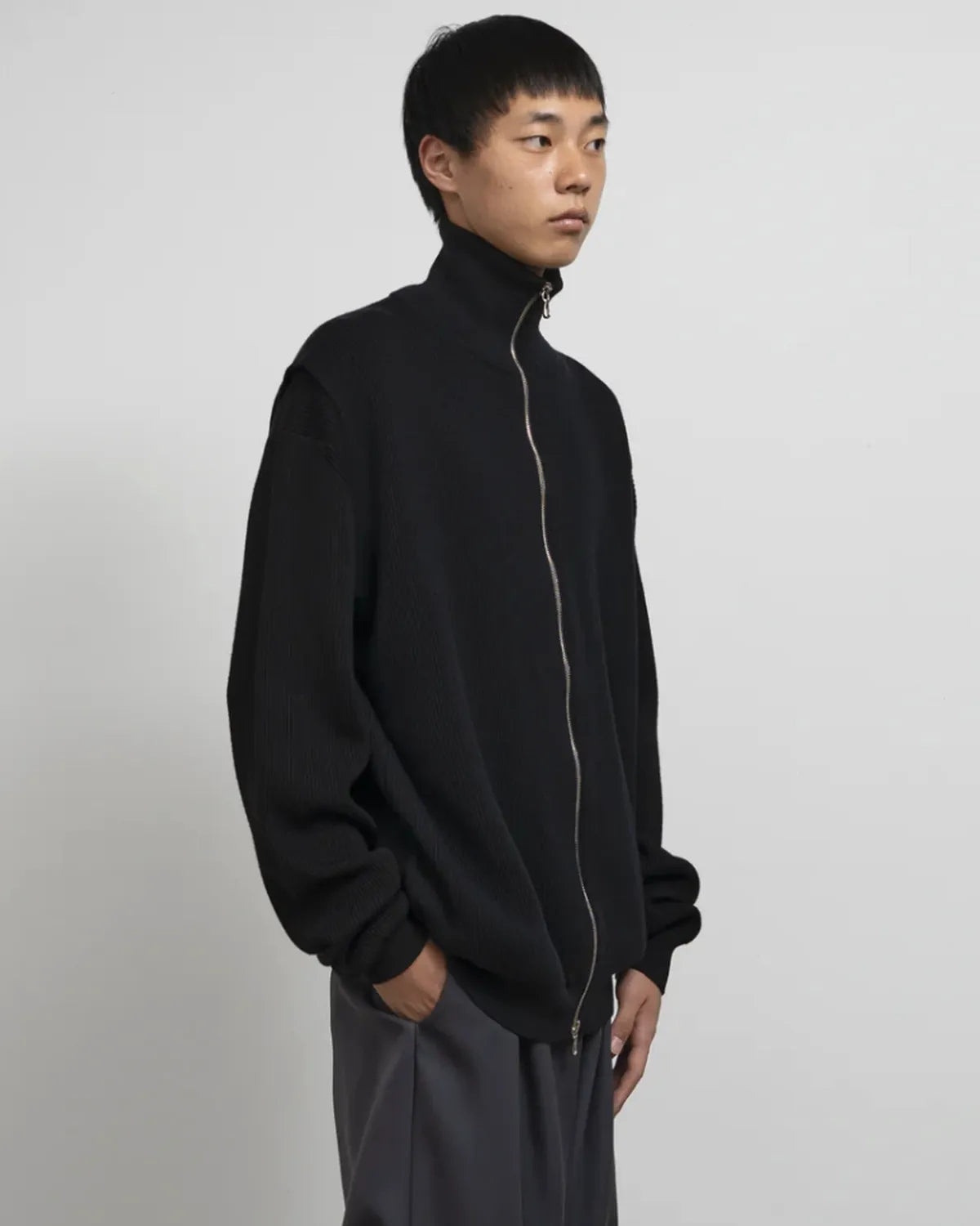 Graphpaper / High Density Drivers Knit Vest (GU253-80262B)