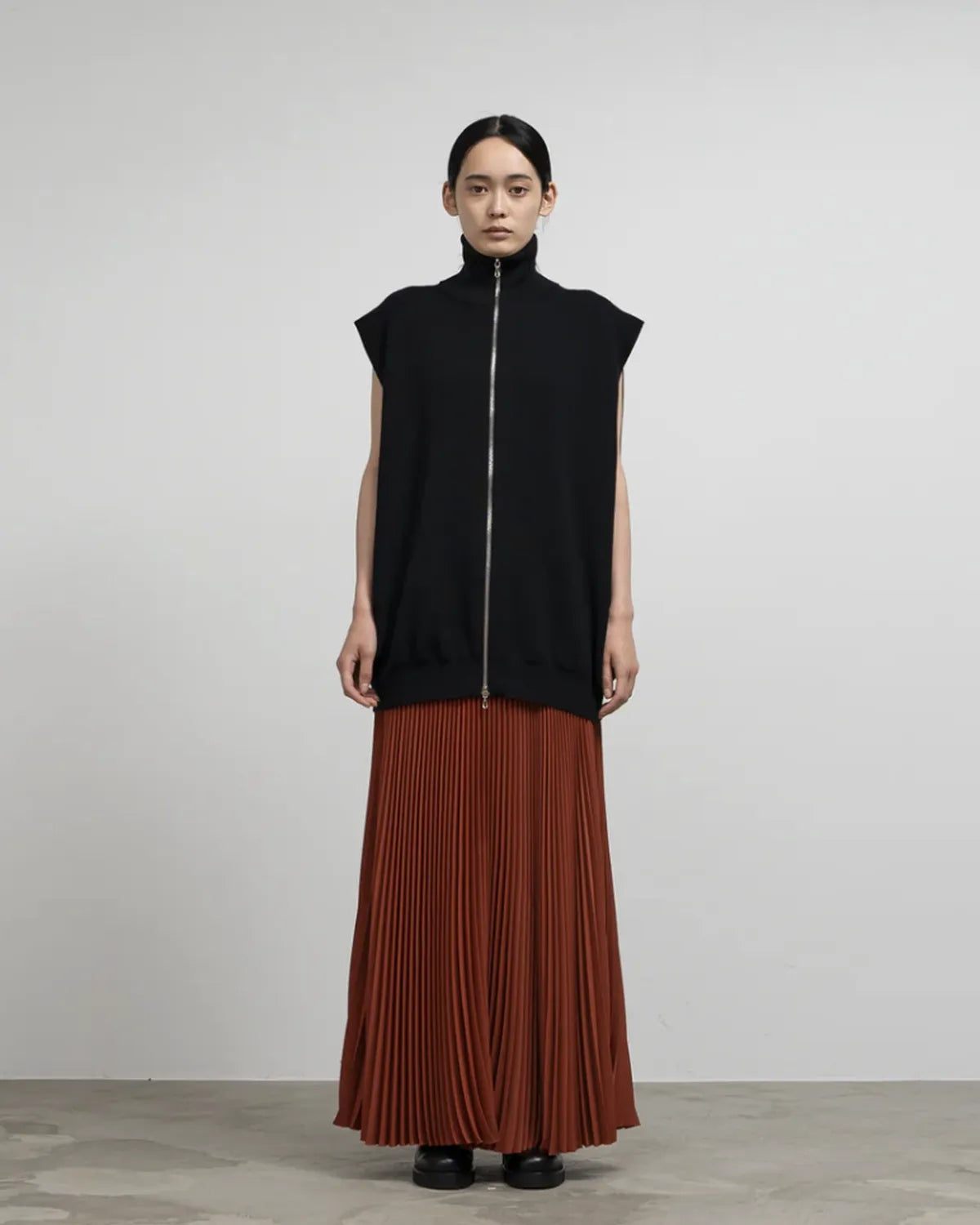 Graphpaper / High Density Drivers Knit Vest (GU253-80262B)