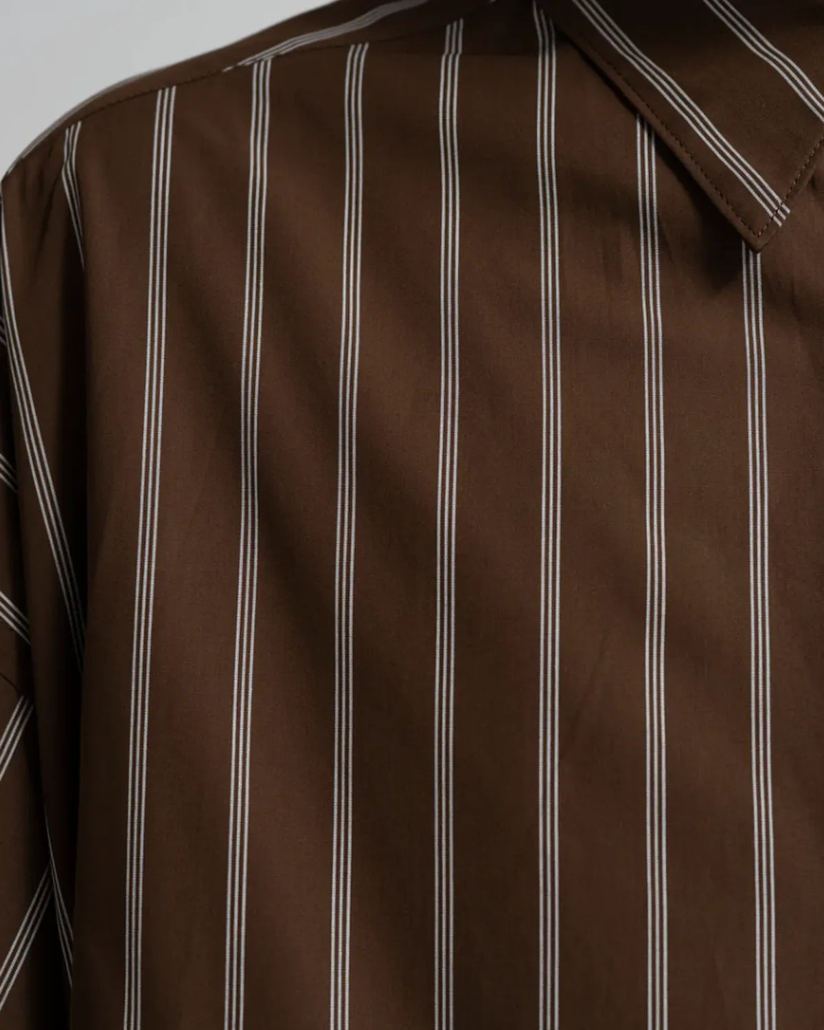Graphpaper / SIDOGRAS Stripe L/S Oversized Regular Collar Shirt (GM254-50025STB)