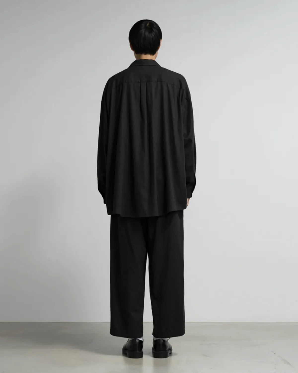 Graphpaper / SIDOGRAS Cotton Herringbone Flannel Sleeping Shirt (GM254-50044)
