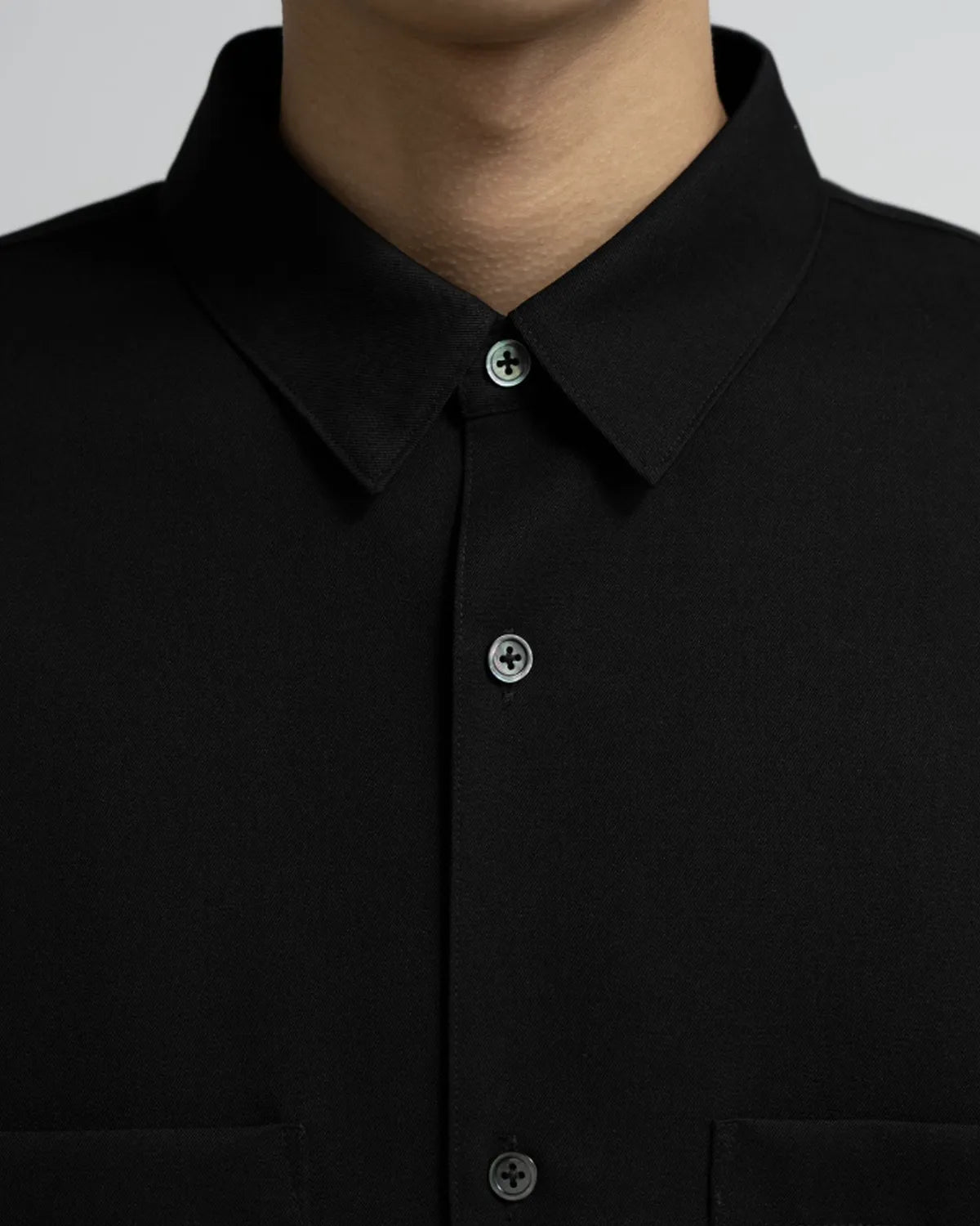 Graphpaper / Scale Off Wool Box Shirts (GM254-30040B)