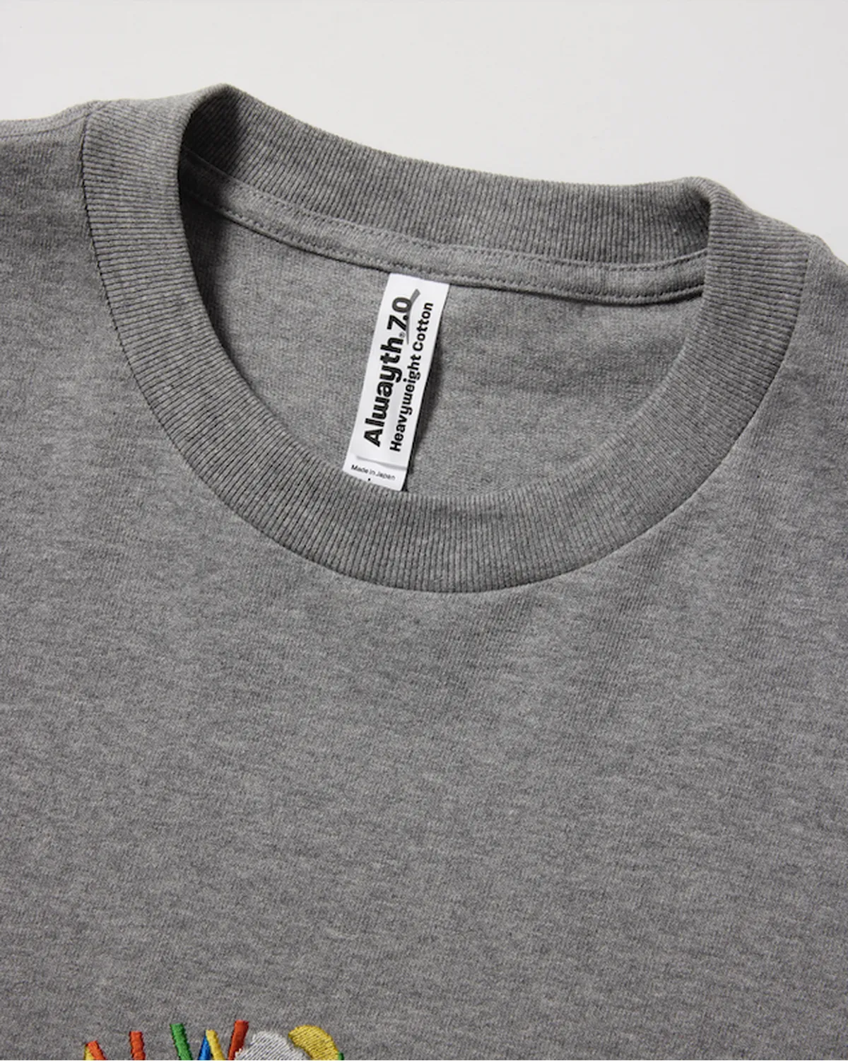 ALWAYTH / Alwayth "Multi-colored Embroldered T-Shirt" (ALWD2-003)