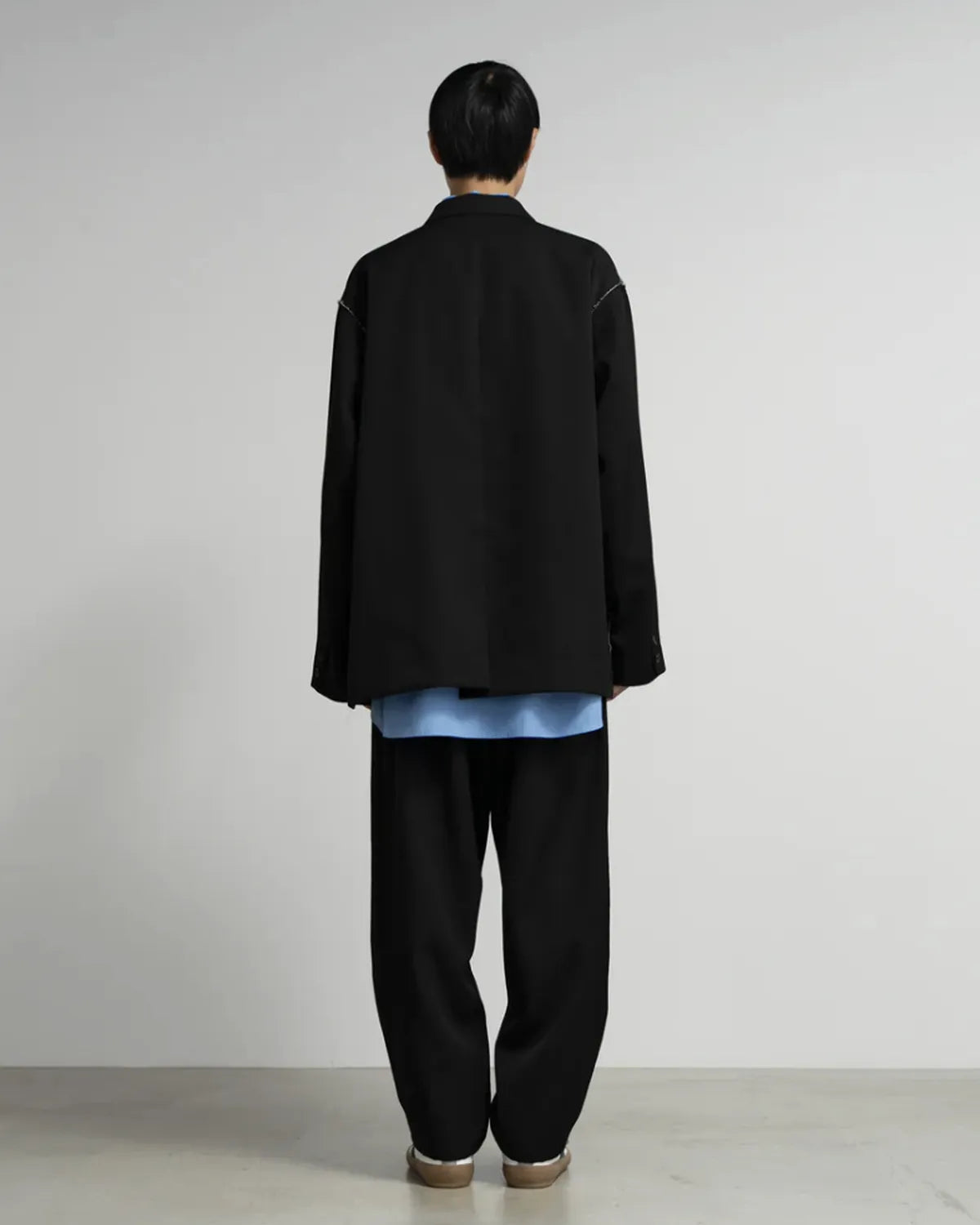 Graphpaper × CAMIEL FORTGEN / C.F × GP Scale Off Wool 3B Jacket (GM254-20104)