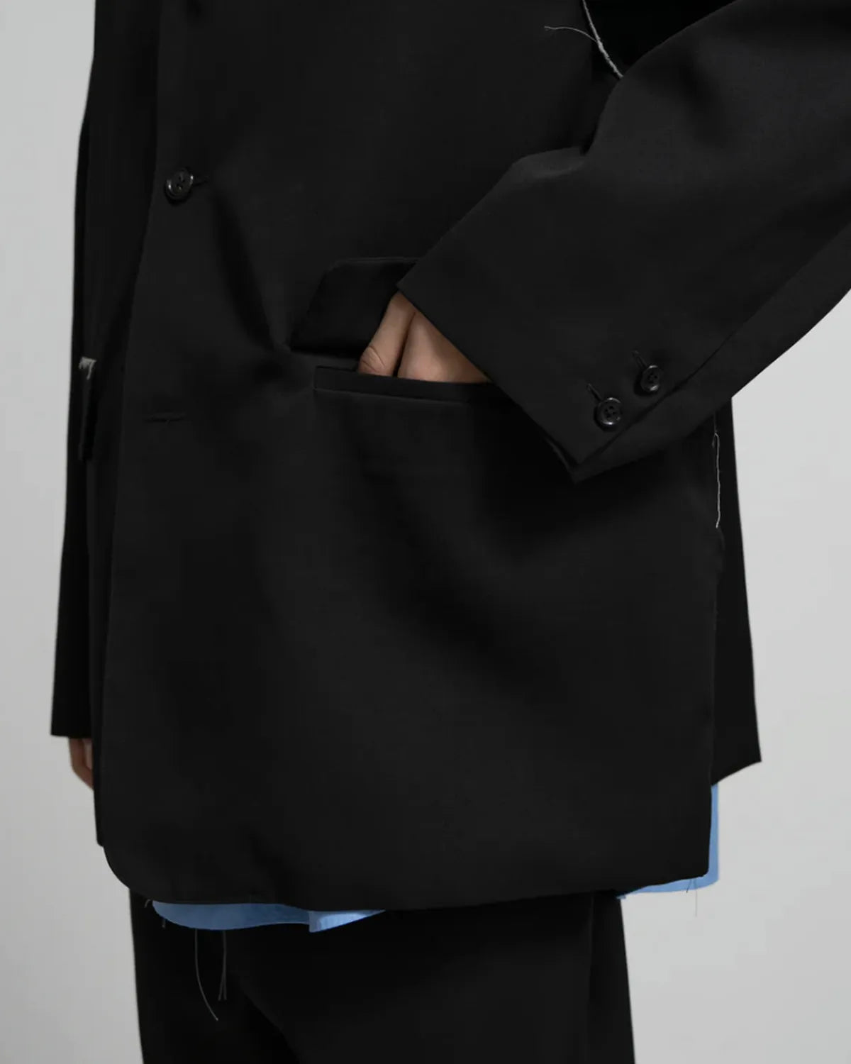 Graphpaper × CAMIEL FORTGEN / C.F × GP Scale Off Wool 3B Jacket (GM254-20104)