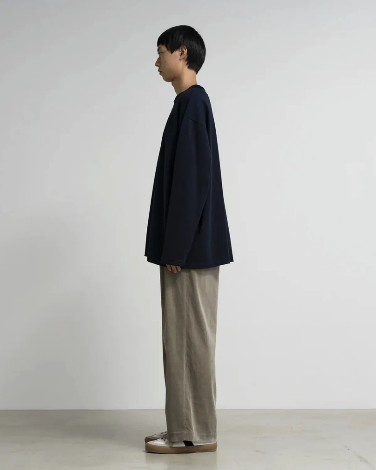 Graphpaper × CAMIEL FORTGEN / C.F × GP Heavy Weight L/S Oversized Tee (GM254-70100)