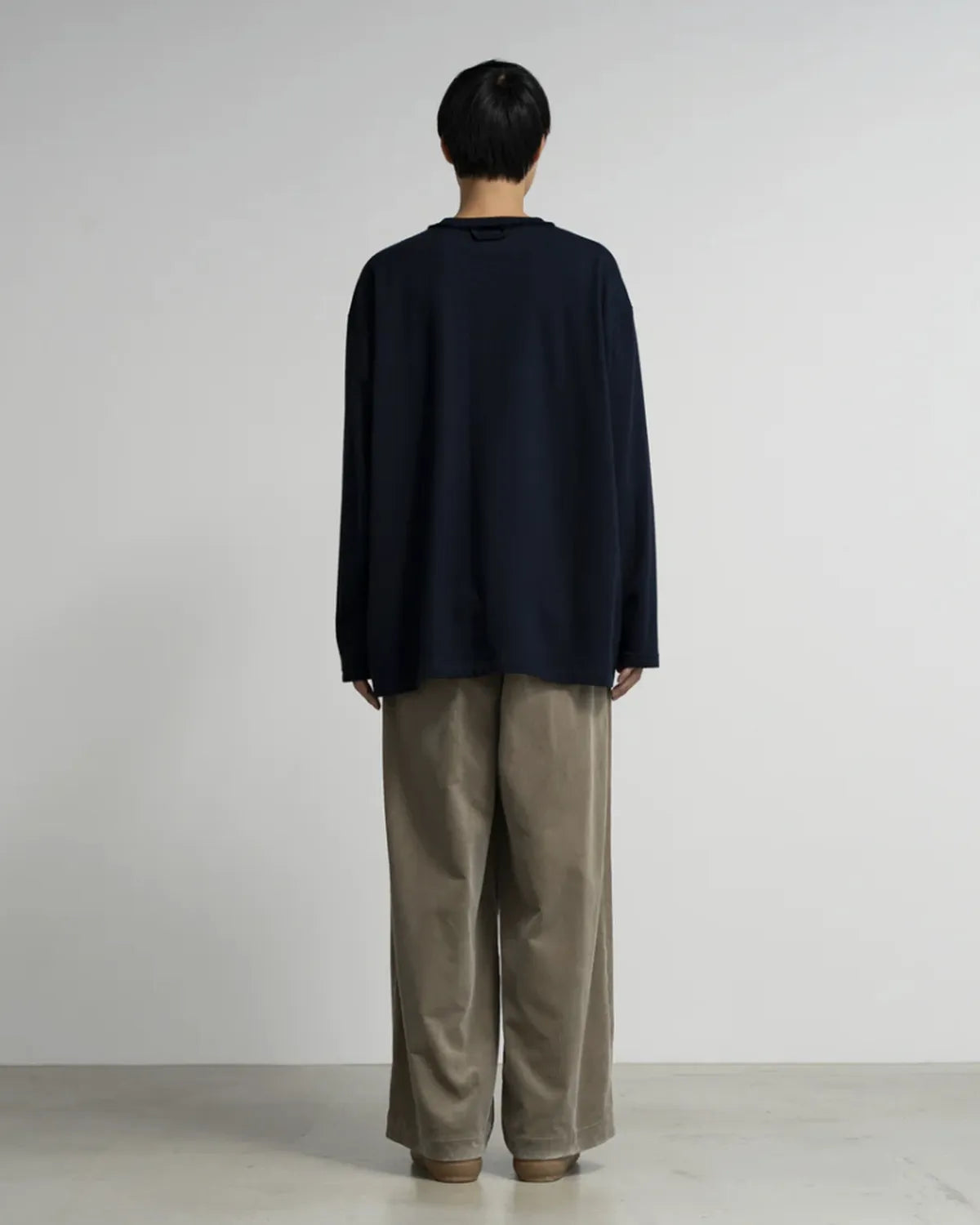 Graphpaper × CAMIEL FORTGEN / C.F × GP Heavy Weight L/S Oversized Tee (GM254-70100)