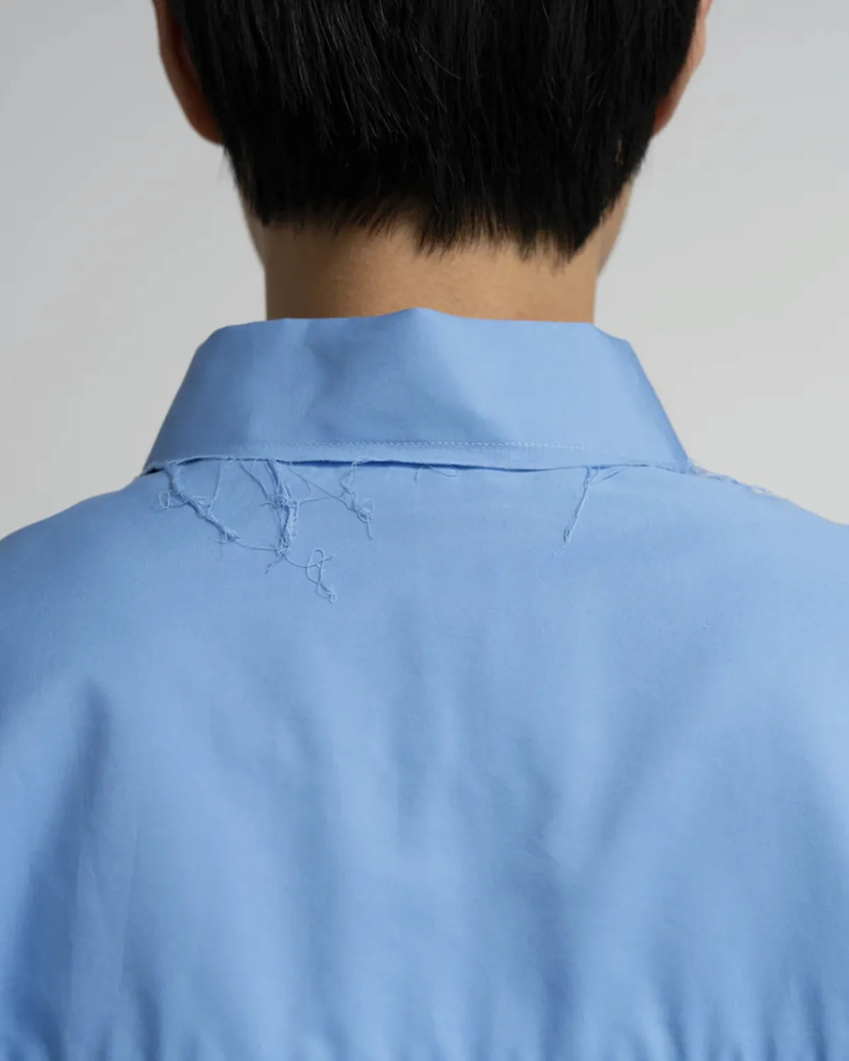 Graphpaper × CAMIEL FORTGEN / C.F × GP High Count Regular Collar Round Cut Shirt (GM254-50102)