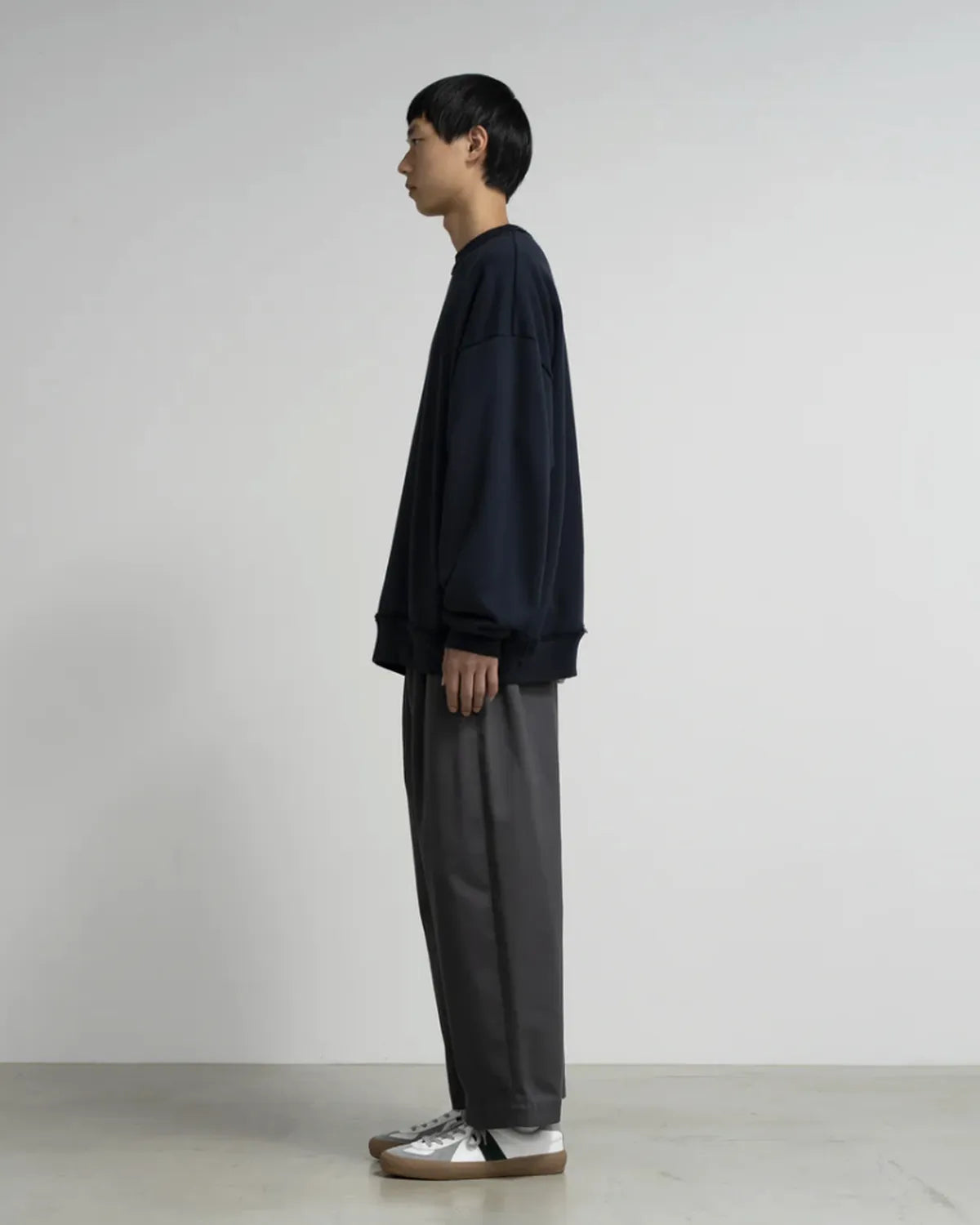 Graphpaper × CAMIEL FORTGEN / C.F × GP AZUMA Terry Crew Neck Sweat (GM254-70101)