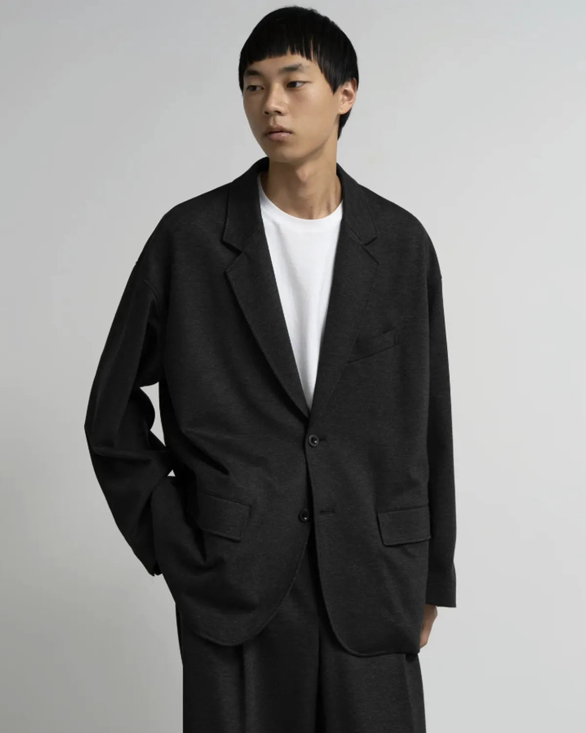 Graphpaper / SIDOGRAS Melange Ponte Jacket (GM254-20049)