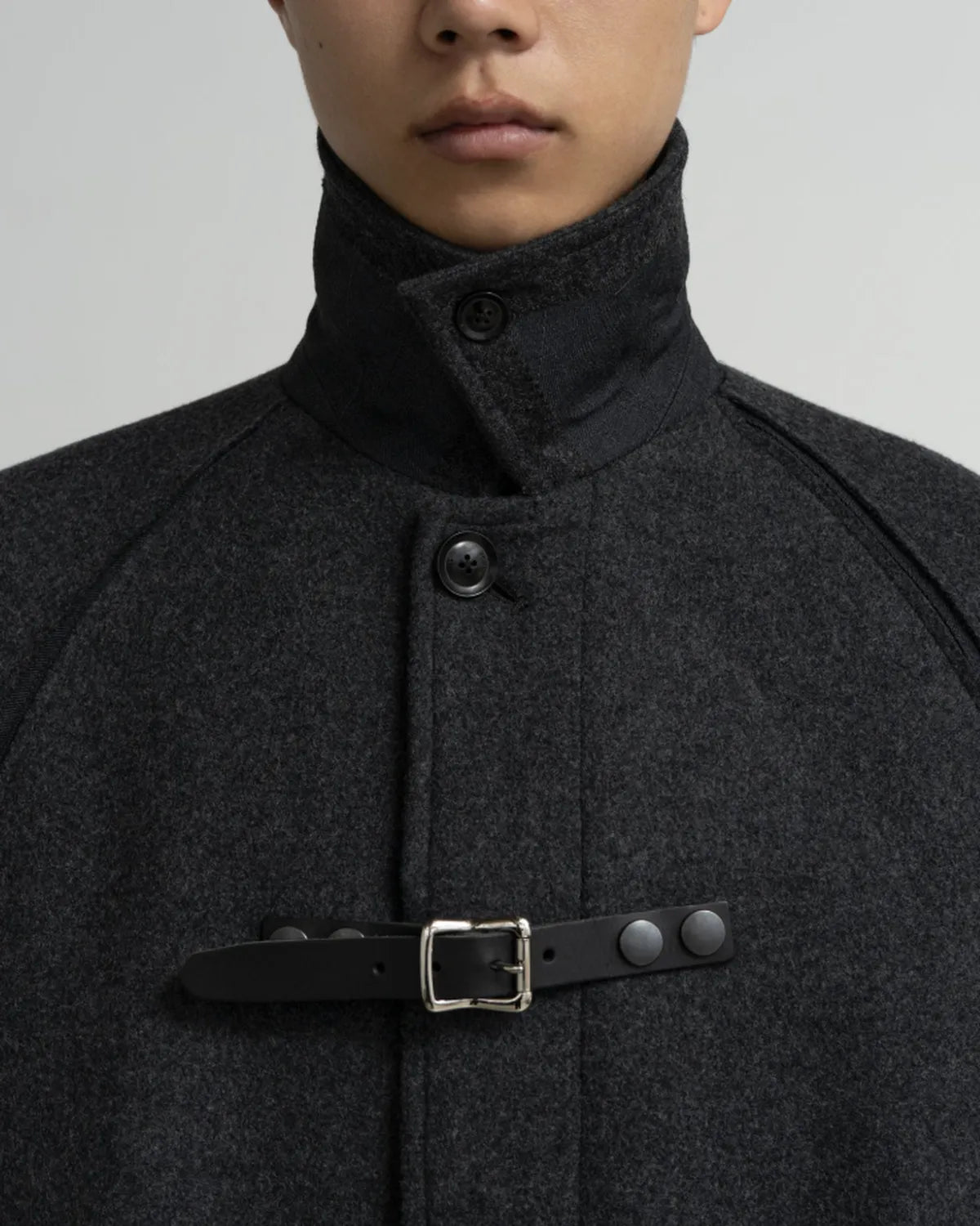 Graphpaper × YOKE / CONNECTED BAL COLLAR COAT (YK25FW01276C-GP / GM253-10904Y)