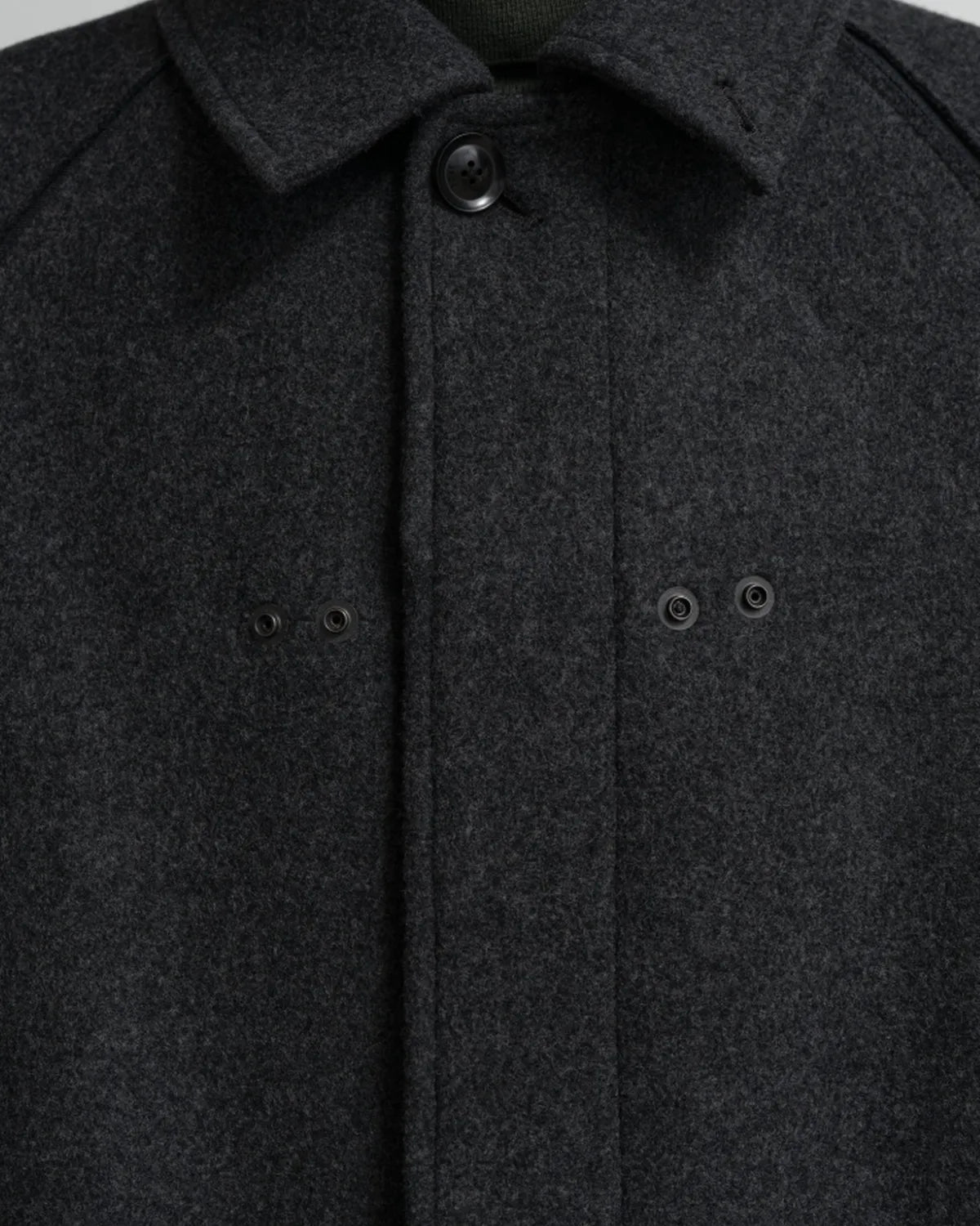 Graphpaper × YOKE / CONNECTED BAL COLLAR COAT (YK25FW01276C-GP / GM253-10904Y)