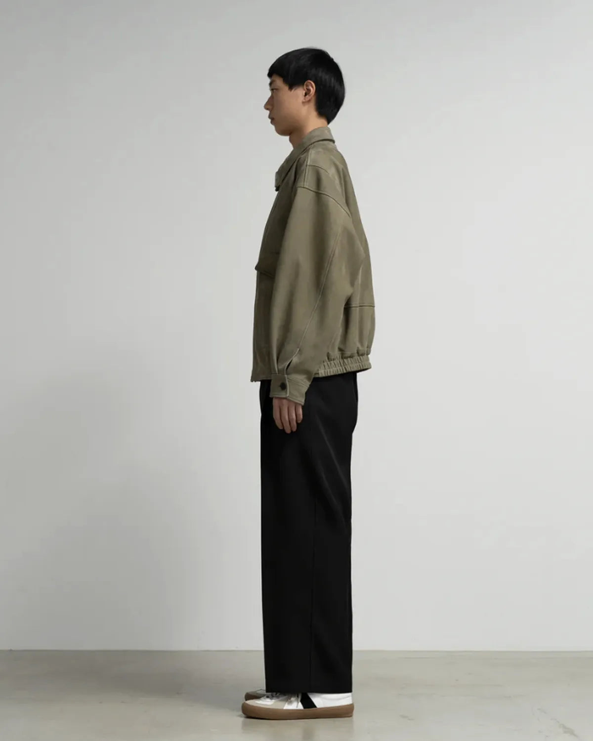 Graphpaper × YOKE / COW NUBACK LEATHER BLOUSON (YK25FW01017B-GP / GM253-30901Y)