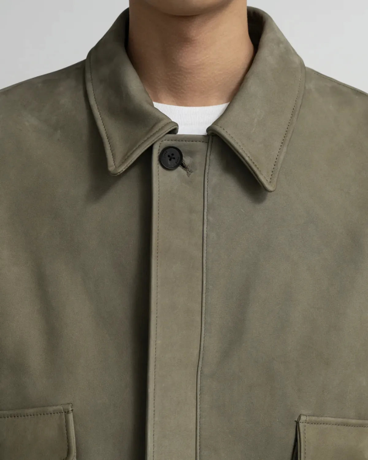 Graphpaper × YOKE / COW NUBACK LEATHER BLOUSON (YK25FW01017B-GP / GM253-30901Y)