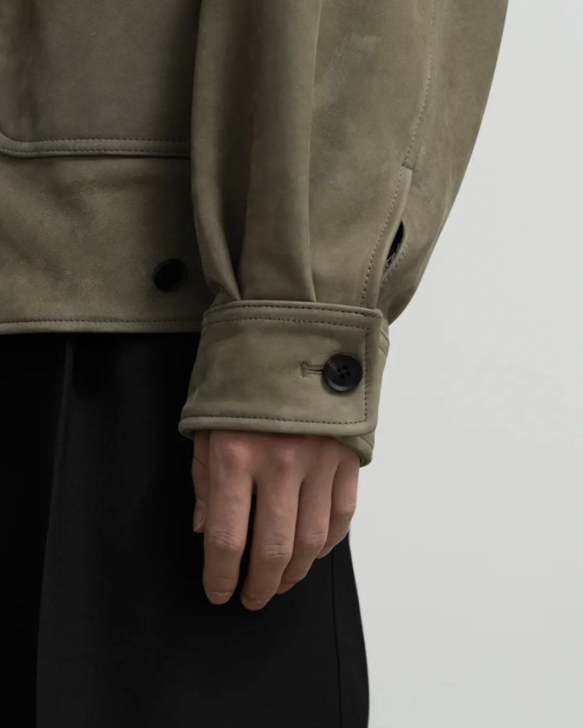 Graphpaper × YOKE / COW NUBACK LEATHER BLOUSON (YK25FW01017B-GP / GM253-30901Y)