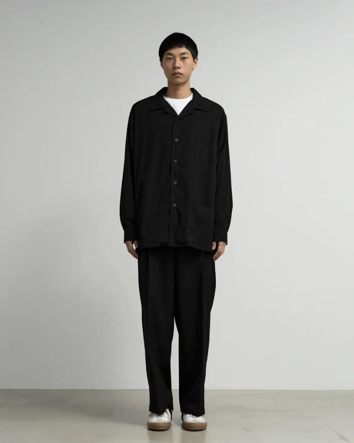 Graphpaper × YOKE / COTTON STRIPE SHIRT JACKET (YK25FW01277SH-GP / GM253-50905Y)