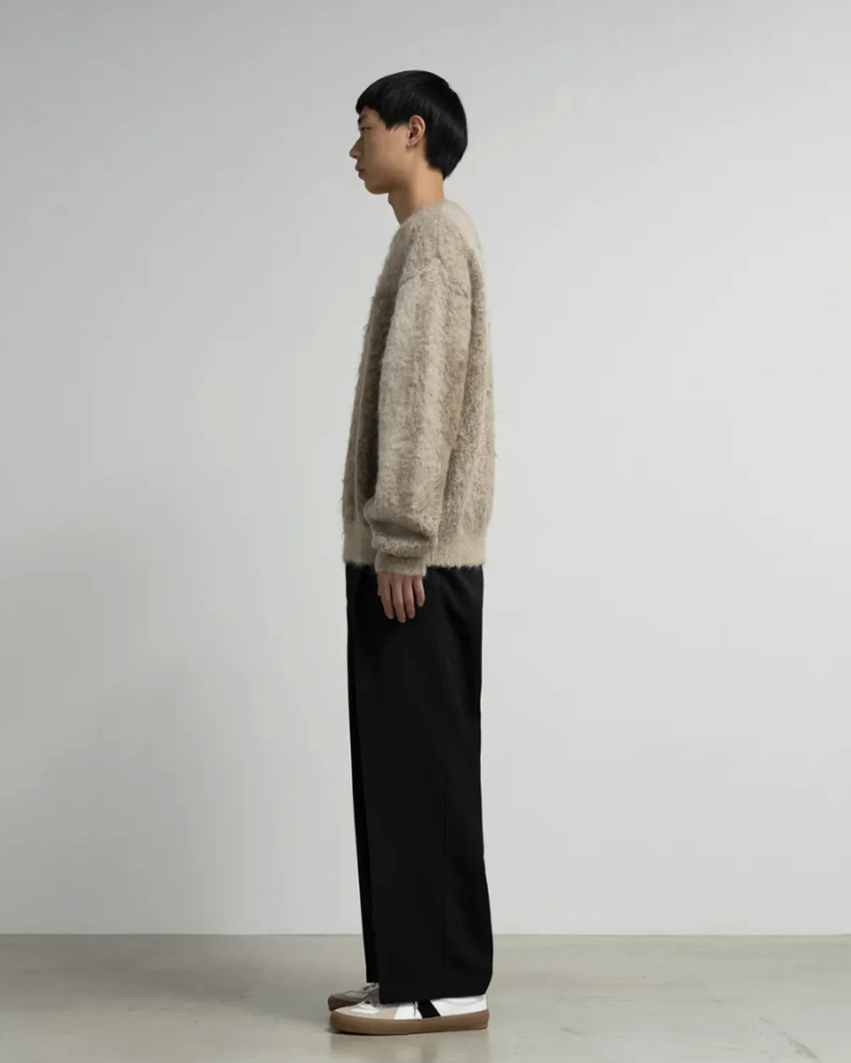 Graphpaper × YOKE / ABSTRACT JACQUARD CREWNECK SWEATER (YK25FW01110S-GP / GM253-70907Y)