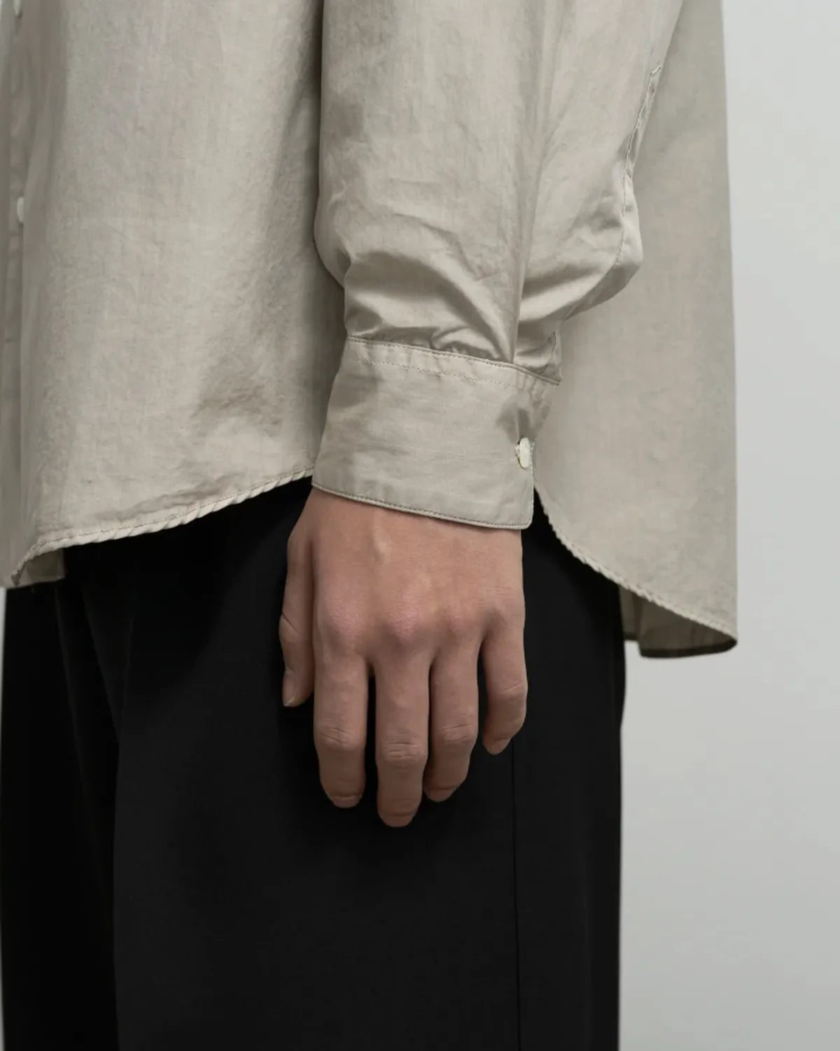 Graphpaper × YOKE / PIGMENT DYED REGULAR SHIRT (YK25FW01278SH-GP / GM253-50906Y)