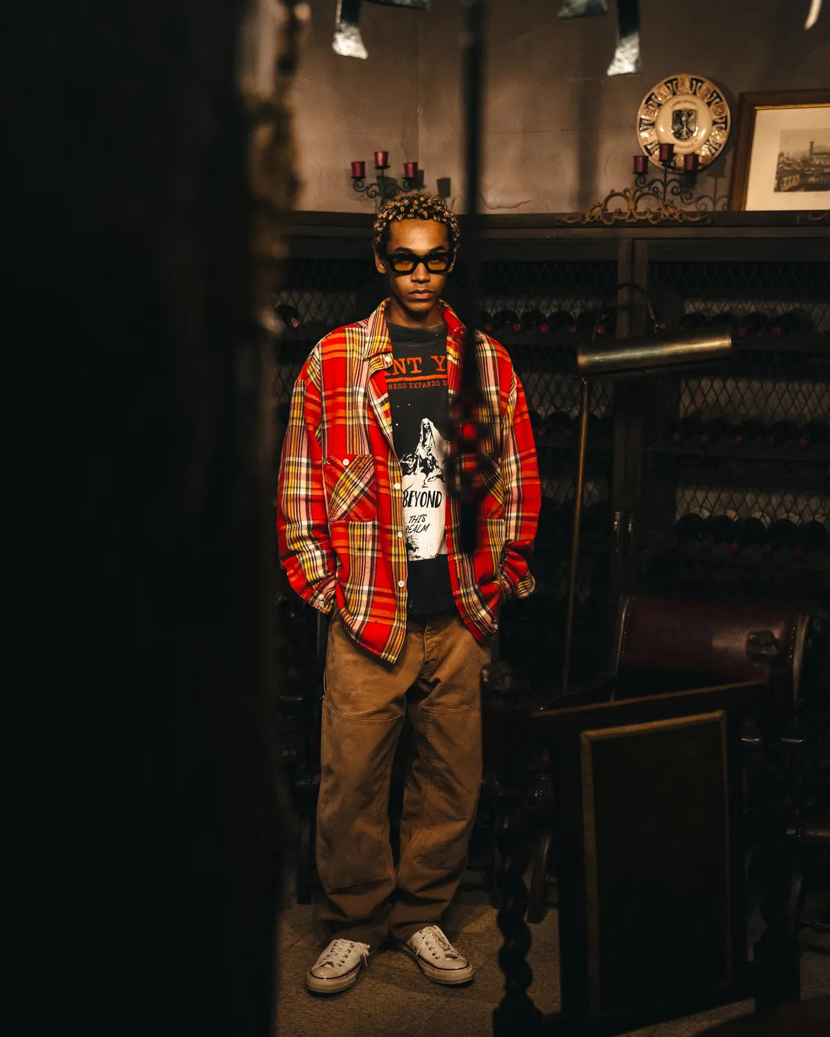 ©︎SAINT Mxxxxxx / FLANNEL SHIRT / CHECK (SM-HR1-0000-042)