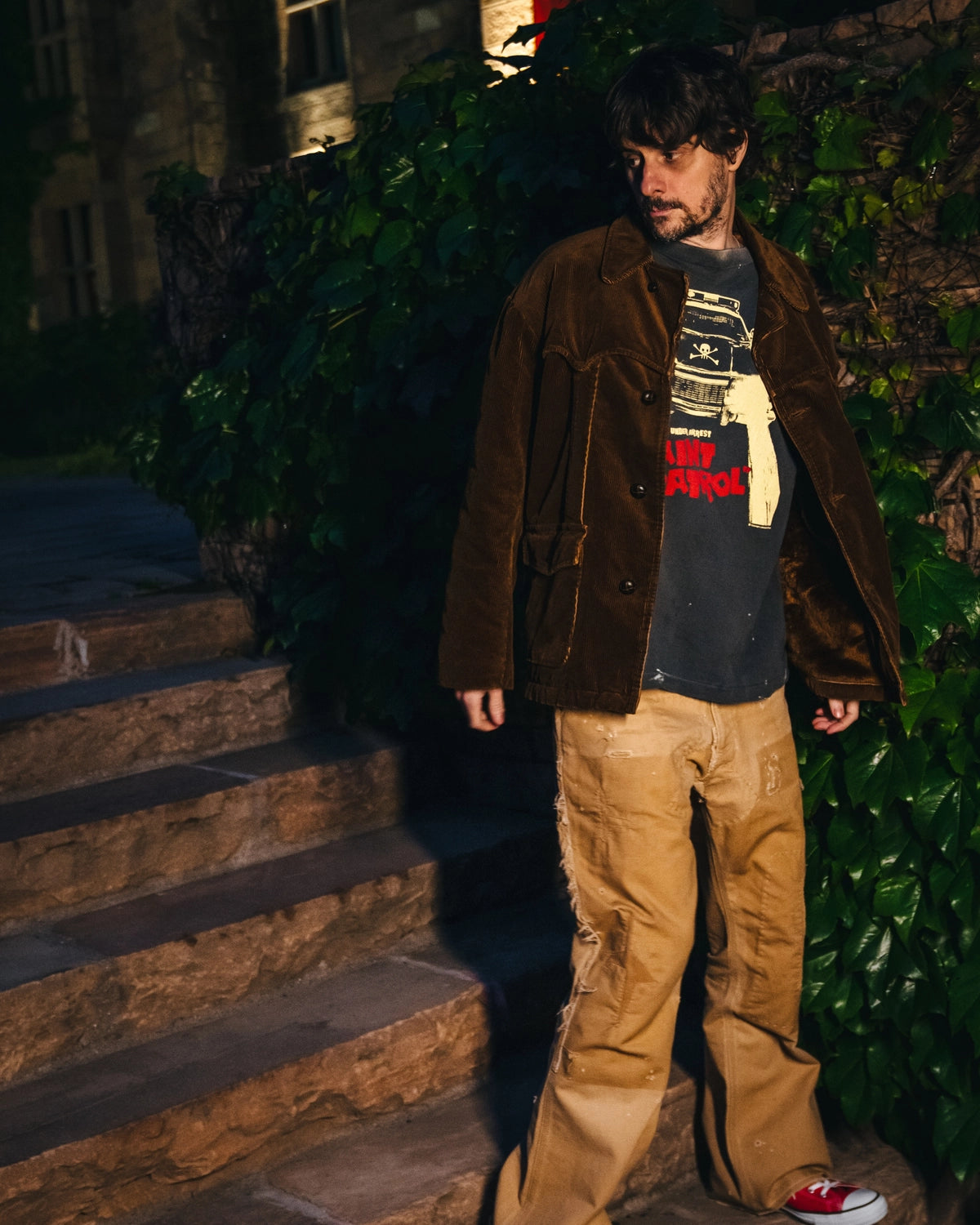 ©︎SAINT Mxxxxxx / CORDUROY BOA JACKET (SM-HR1-0000-079)