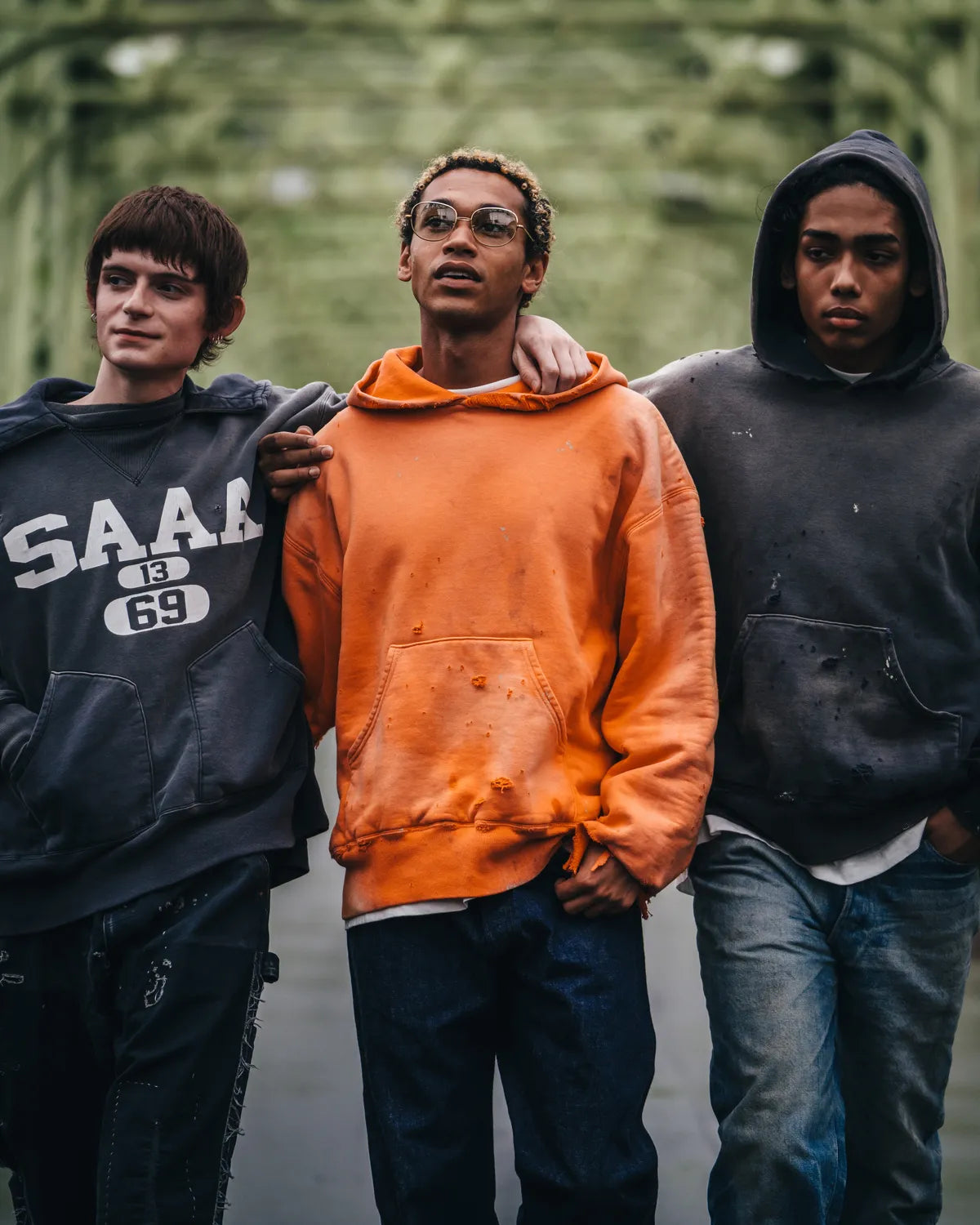 ©︎SAINT Mxxxxxx × BerBerJin / BB_DBL FACE HOODIE/SAINT (SM-HR1-0000-C57)