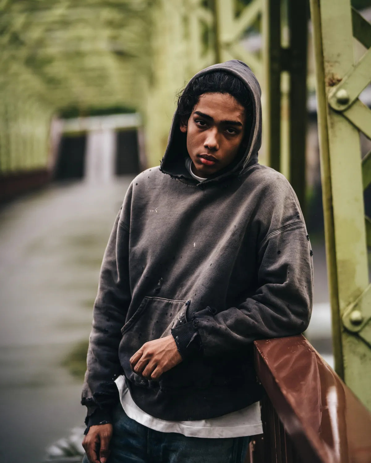 ©︎SAINT Mxxxxxx × BerBerJin / BB_DBL FACE HOODIE/SAINT (SM-HR1-0000-C56)