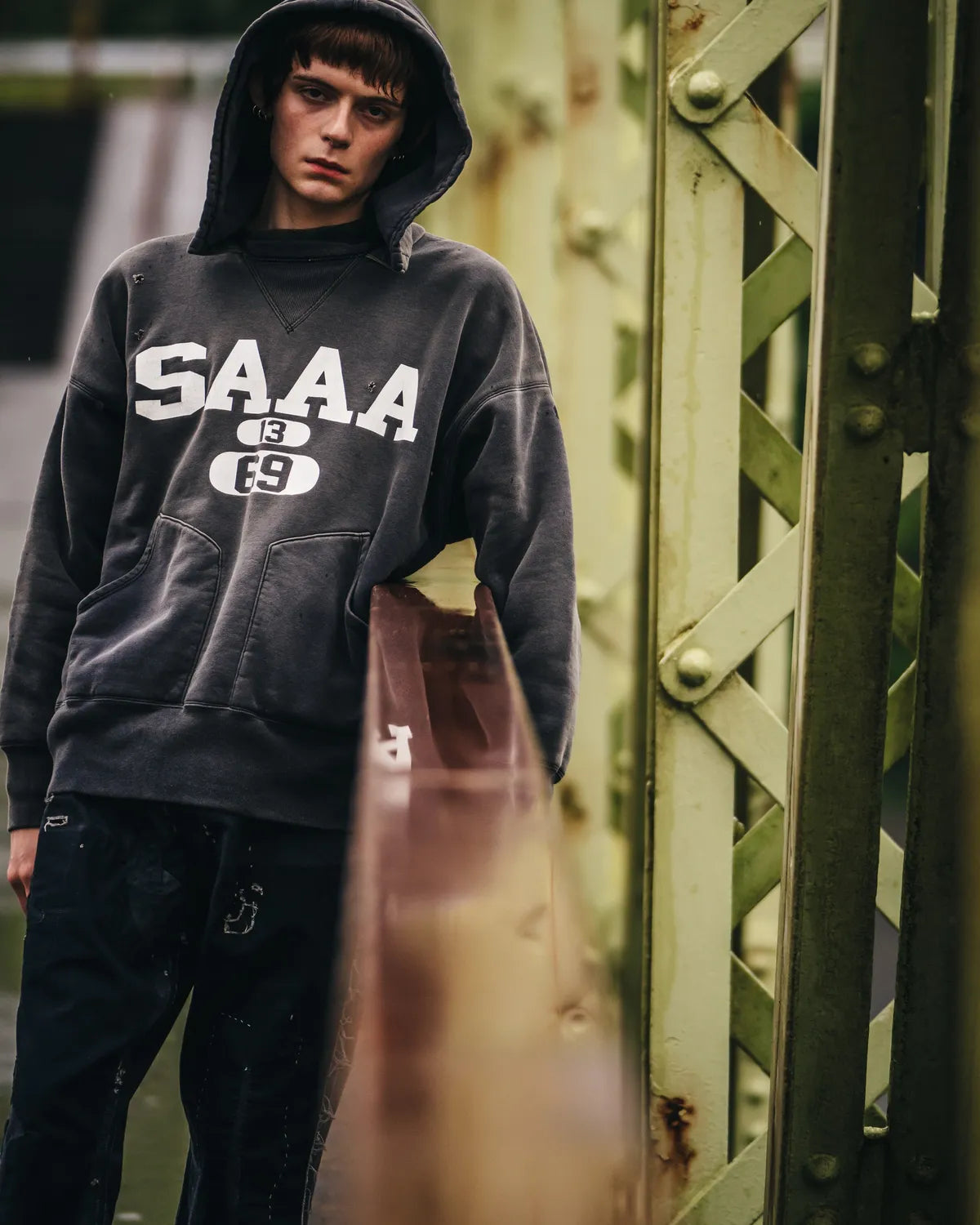 ©︎SAINT Mxxxxxx × BerBerJin / BB_AFTER HOODED DBL FC/SAA (SM-HR1-0000-C58)