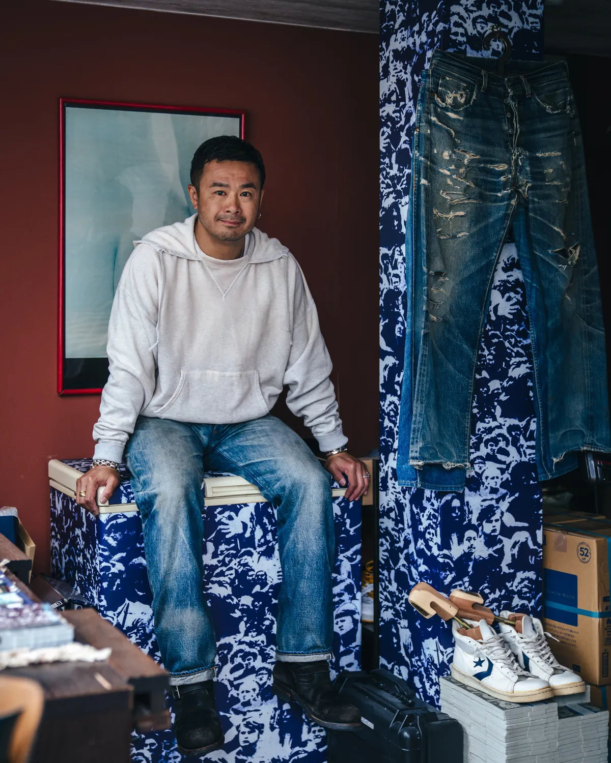 ©︎SAINT Mxxxxxx × BerBerJin / BB_AFTER HOODIE/V (SM-HR1-0000-C55)