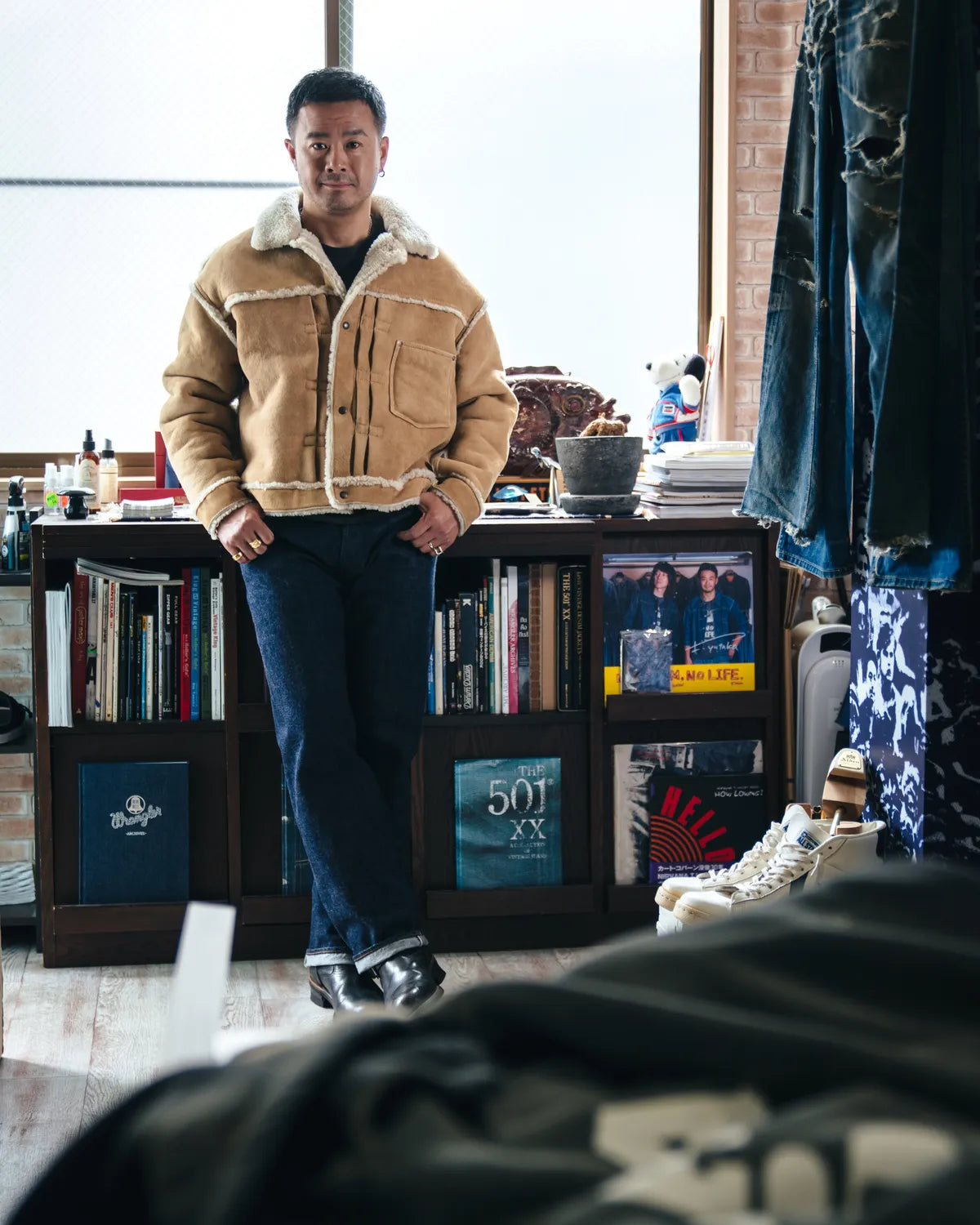 ©︎SAINT Mxxxxxx × BerBerJin / BB_MOUTON JACKET / MOUTON (SM-HR1-0000-C59)