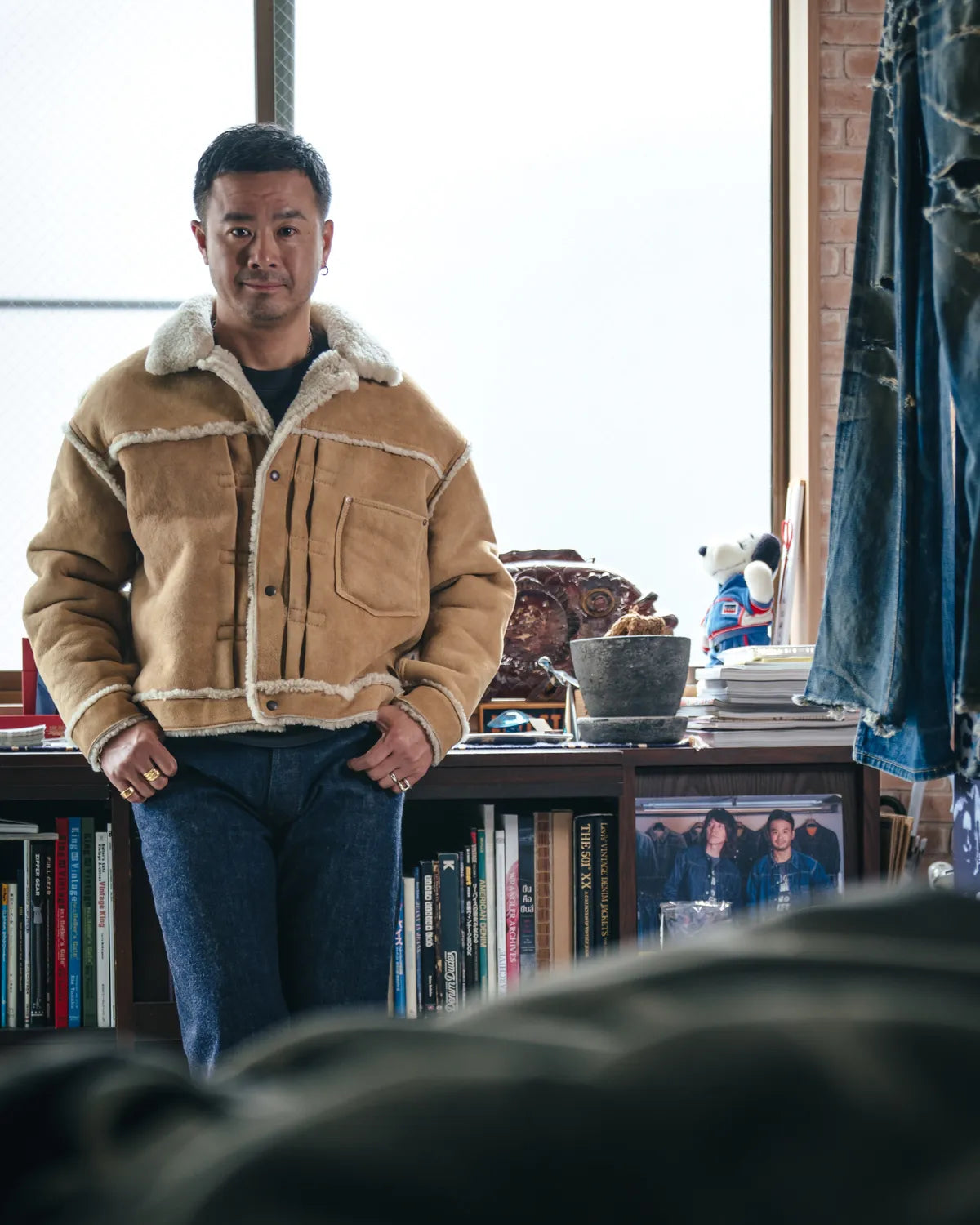 ©︎SAINT Mxxxxxx × BerBerJin / BB_MOUTON JACKET / MOUTON (SM-HR1-0000-C59)