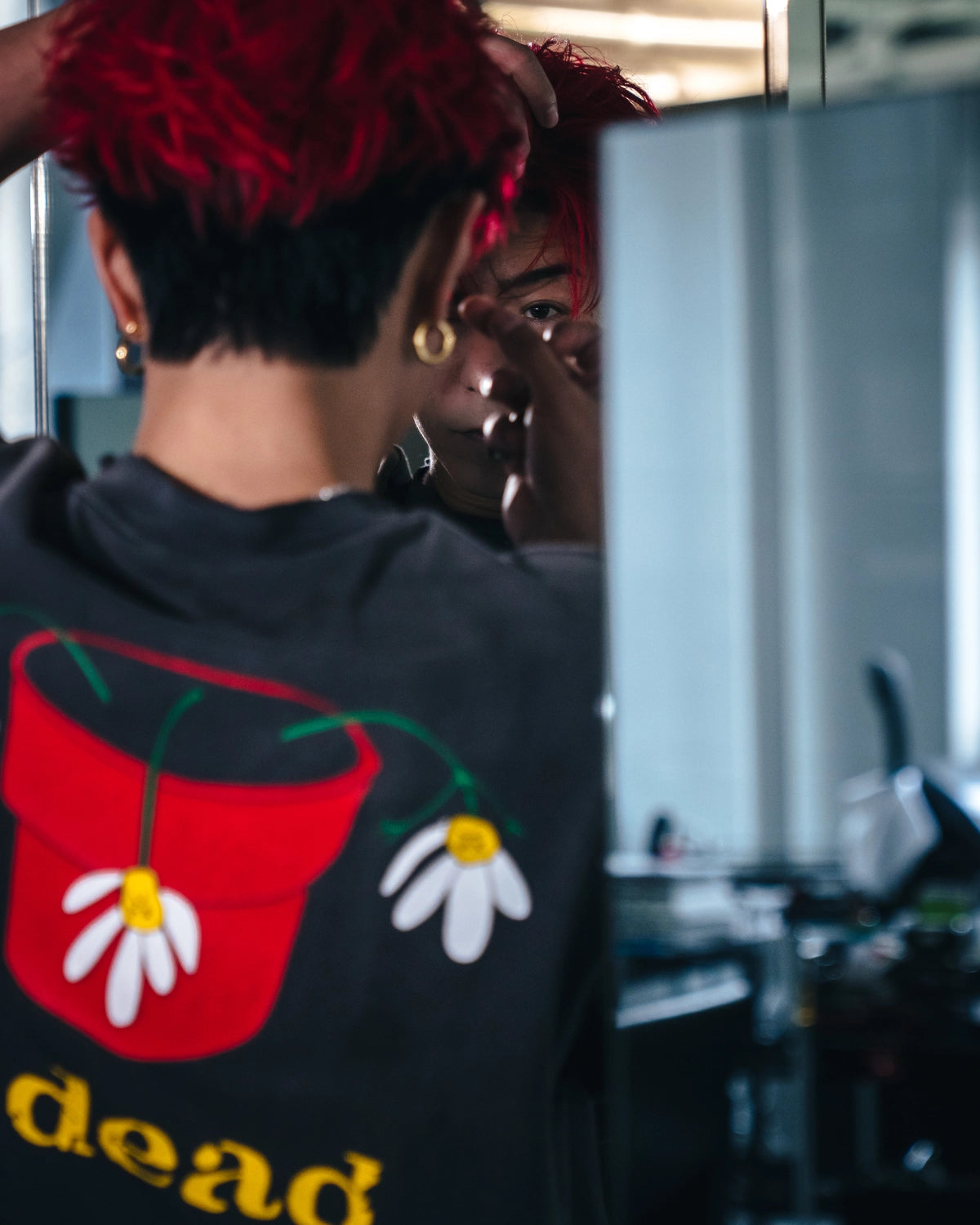 ©︎SAINT Mxxxxxx × DE LA SOUL / DLS_SS TEE-DE LA SOUL (SM-HR1-0000-C18)