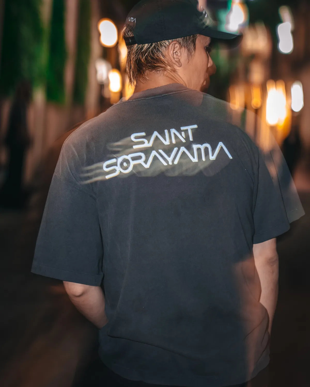 ©︎SAINT Mxxxxxx × SORAYAMA / SRYM_SS TEE_MASK (SM-HR1-0000-C75)